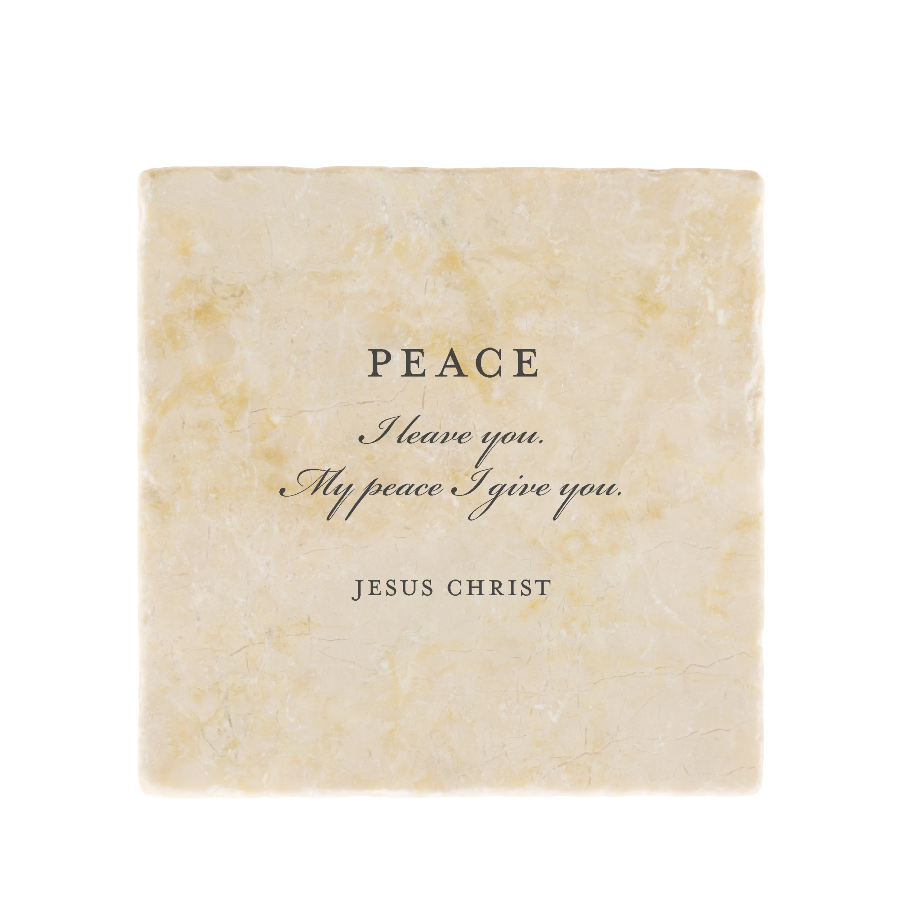Peace Tumbled Stone 6x6 - Image 2