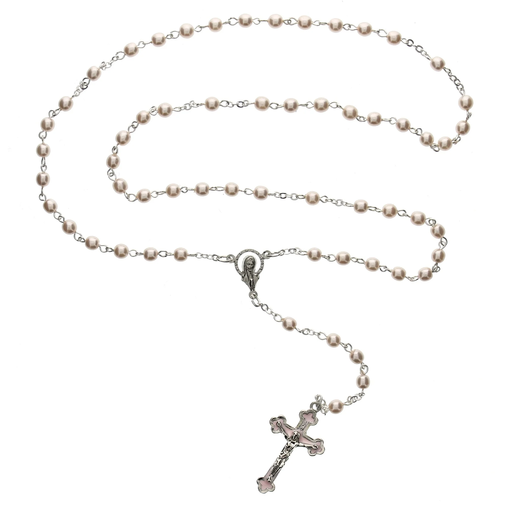 Pearlized Baby Rosary - Image 2