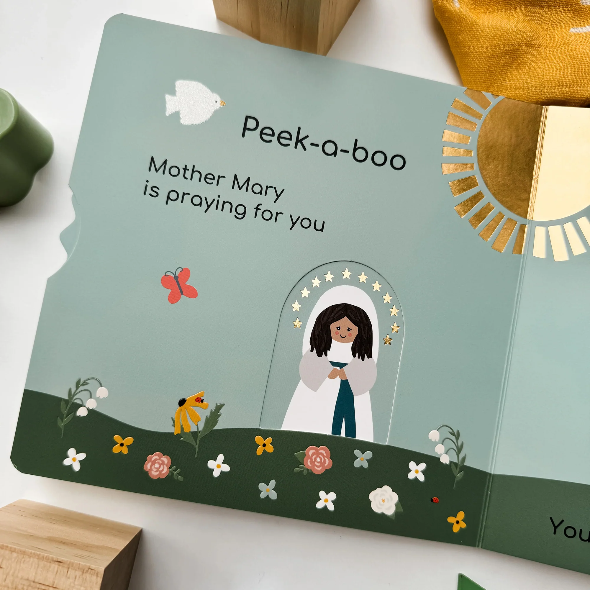 Peek-A-Boo Saints Catholic Board Book - Image 13