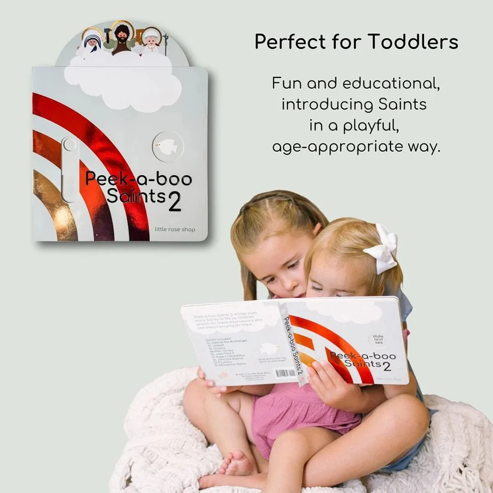 Peek-A-Boo Saints Catholic Board Book - Image 2