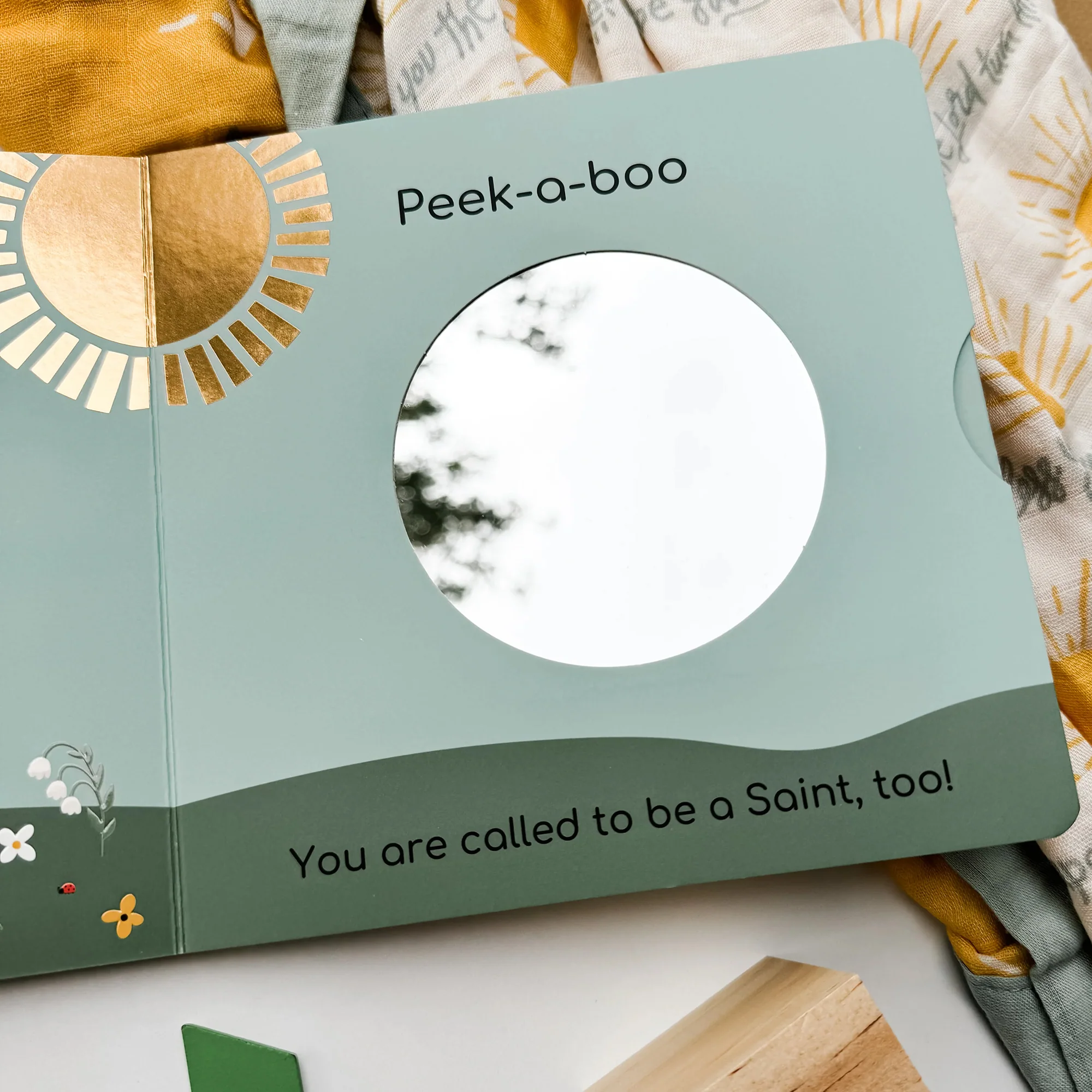 Peek-A-Boo Saints Catholic Board Book - Image 9