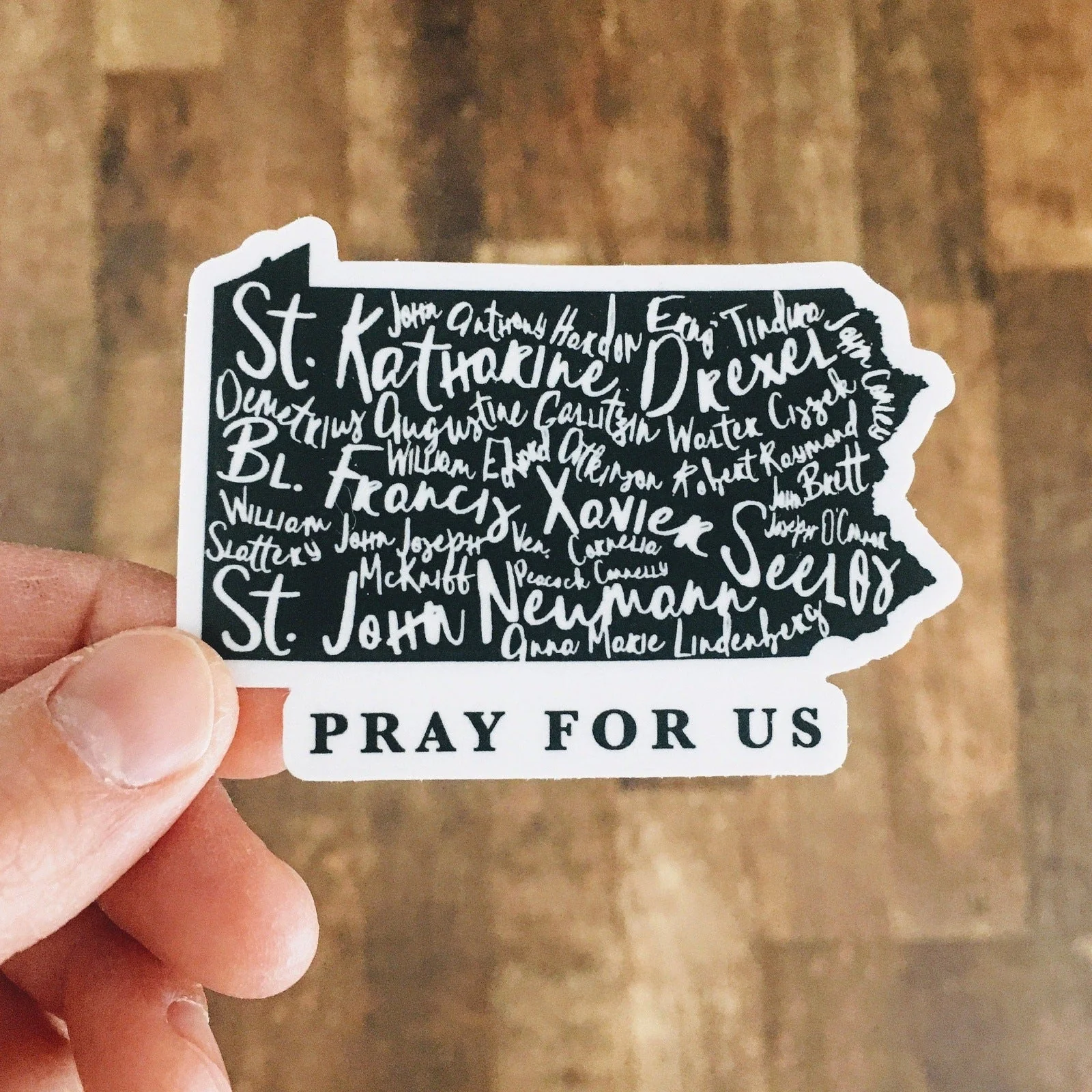 Pennsylvania Saints Vinyl Sticker - Image 3