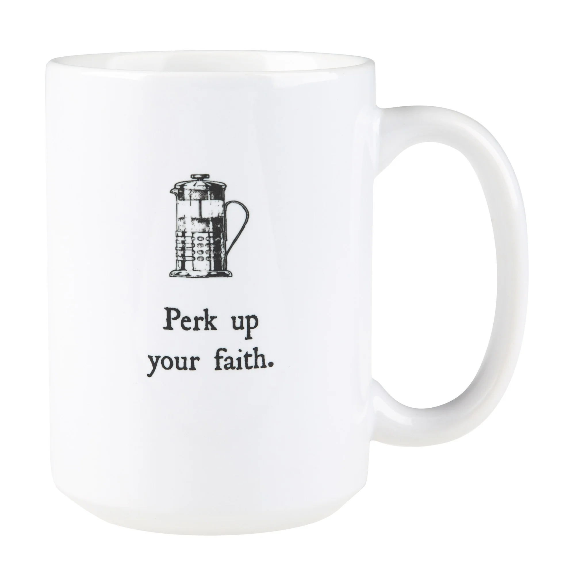Perk Up Your Faith Coffee Mug - Image 2