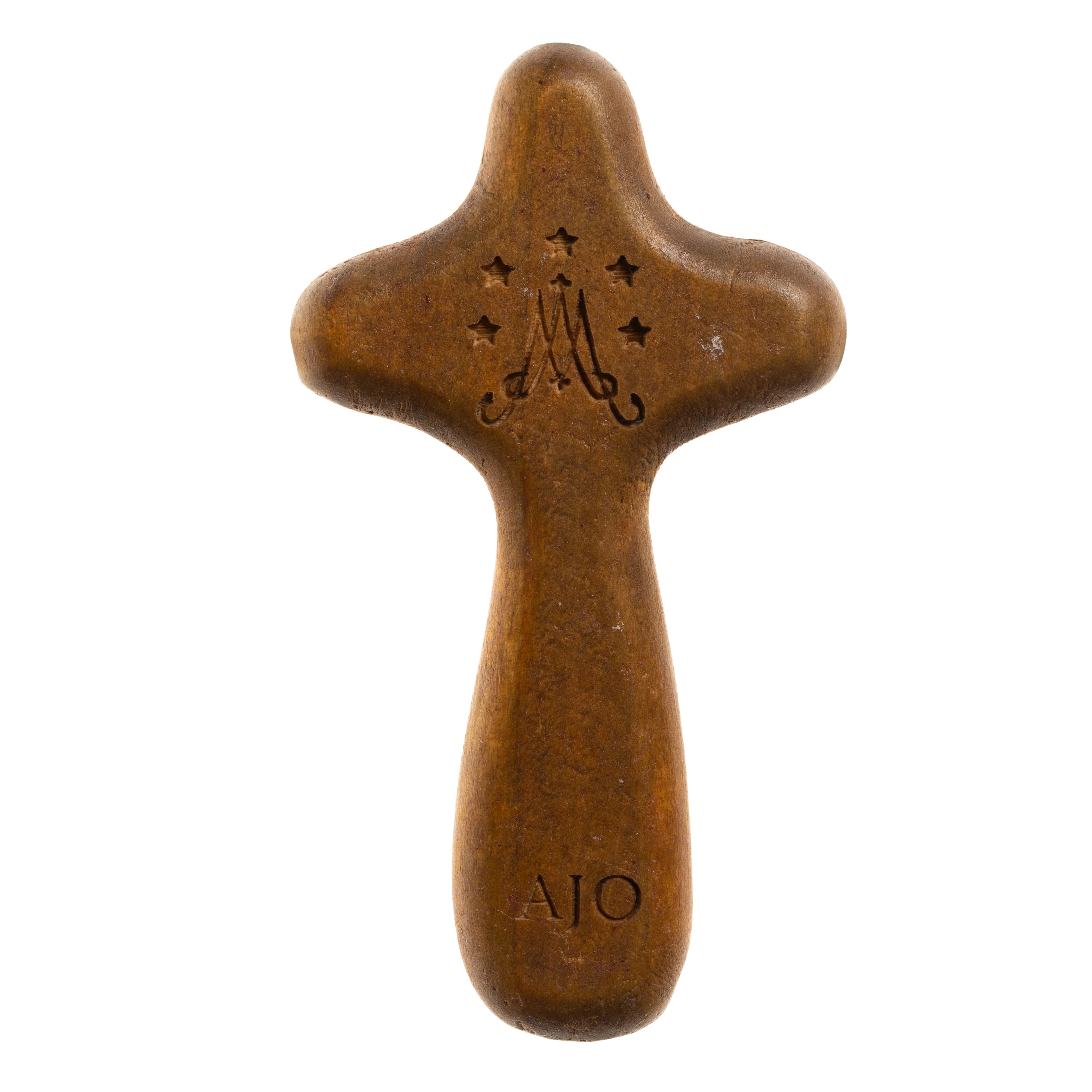 Personalized Ave Maria Comfort Cross - Image 3