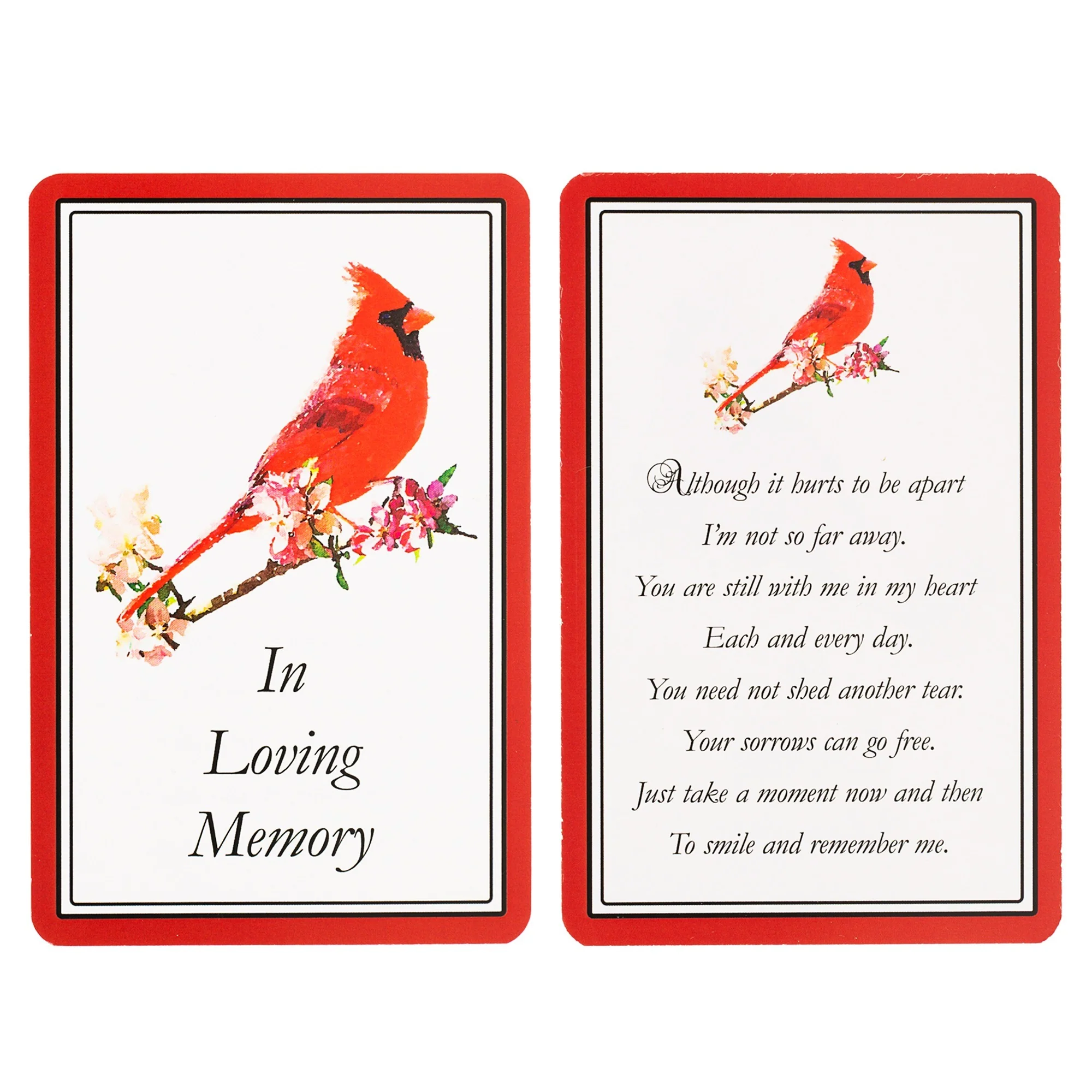 Personalized Cardinal Memorial Ornament - Image 3