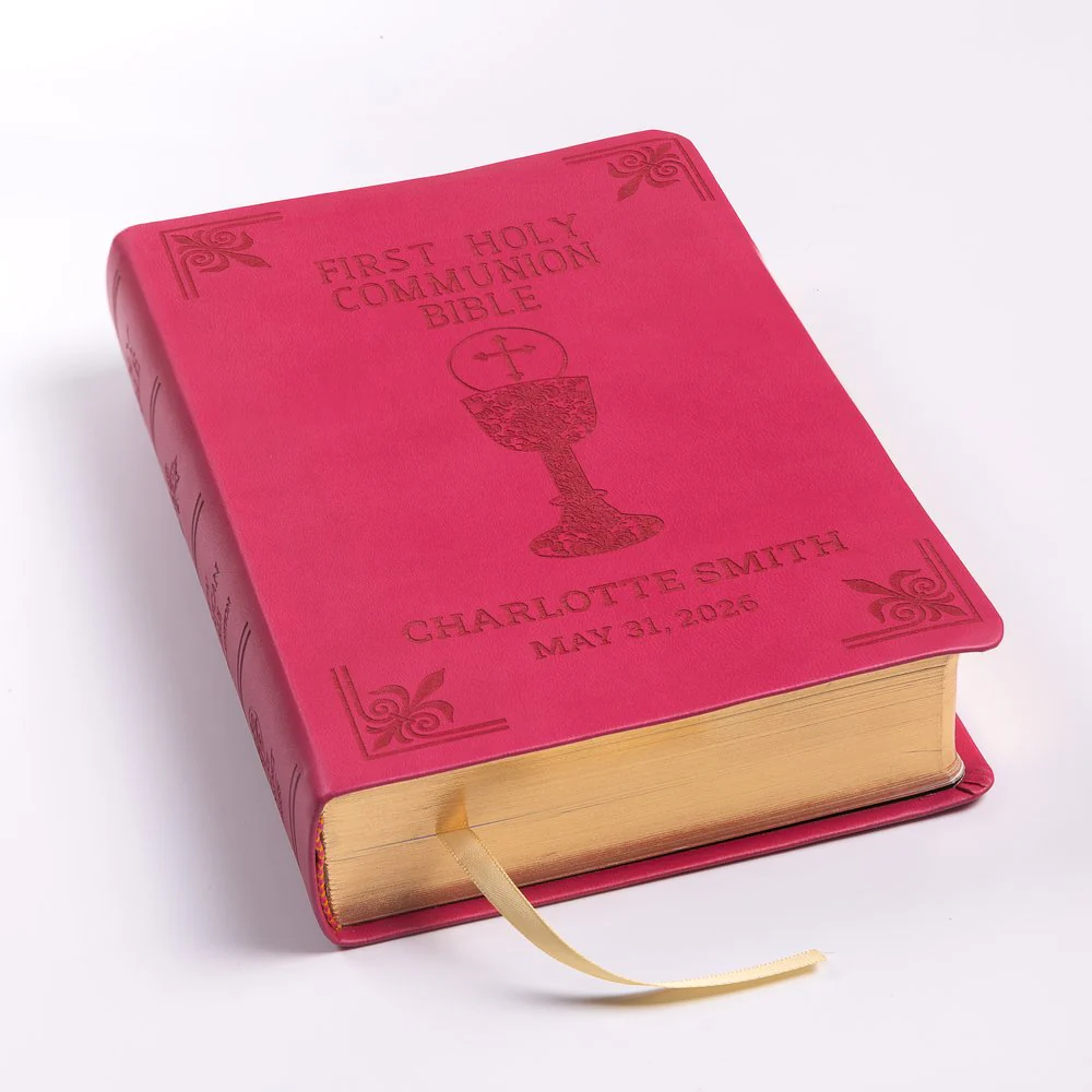Personalized Chalice First Communion Bible - Image 10