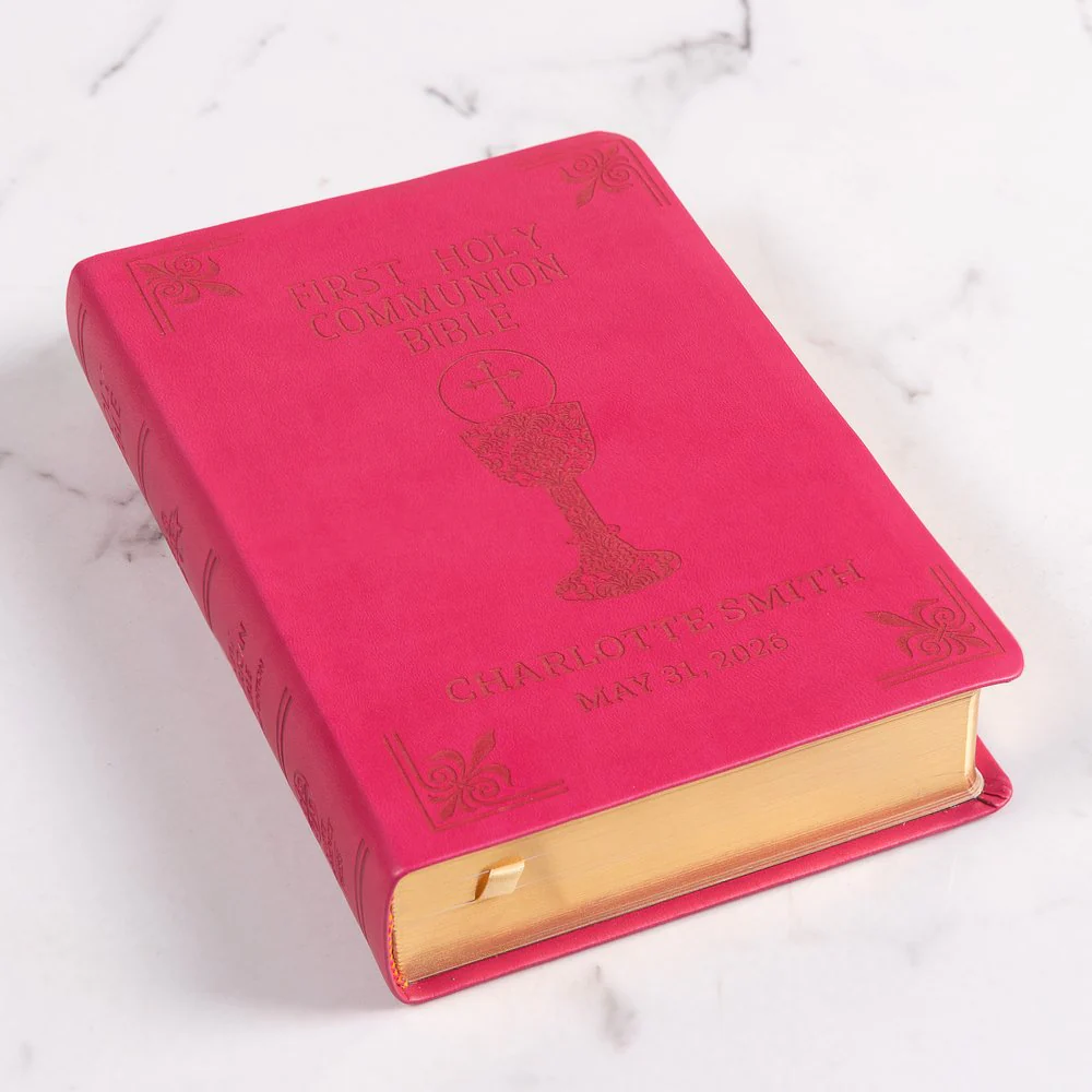 Personalized Chalice First Communion Bible - Image 11