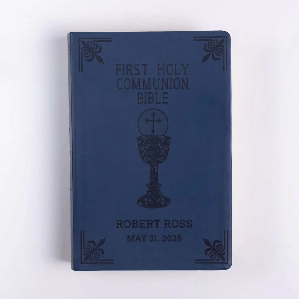 Personalized Chalice First Communion Bible - Image 5