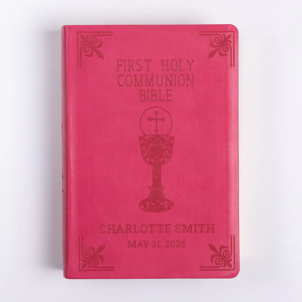Personalized Chalice First Communion Bible - Image 9