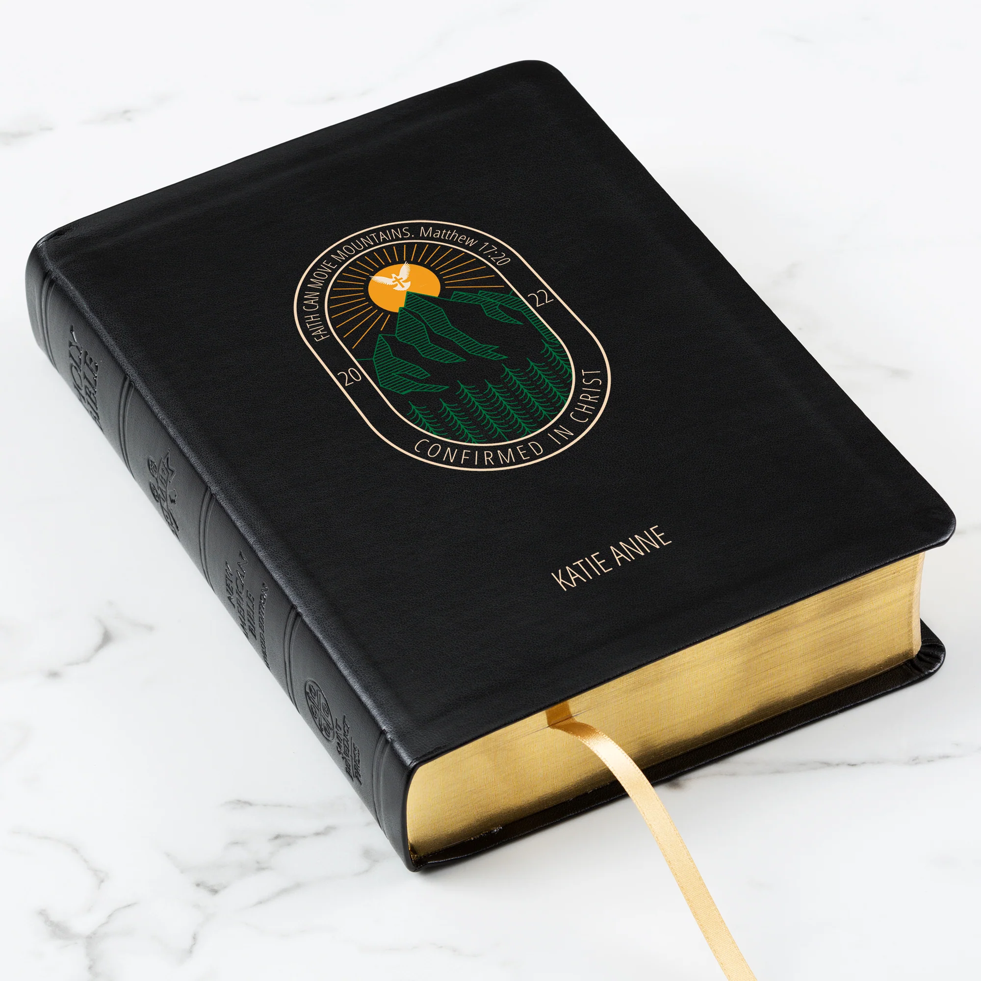 Personalized Confirmation Adventure Bible - Black or White - Image 5