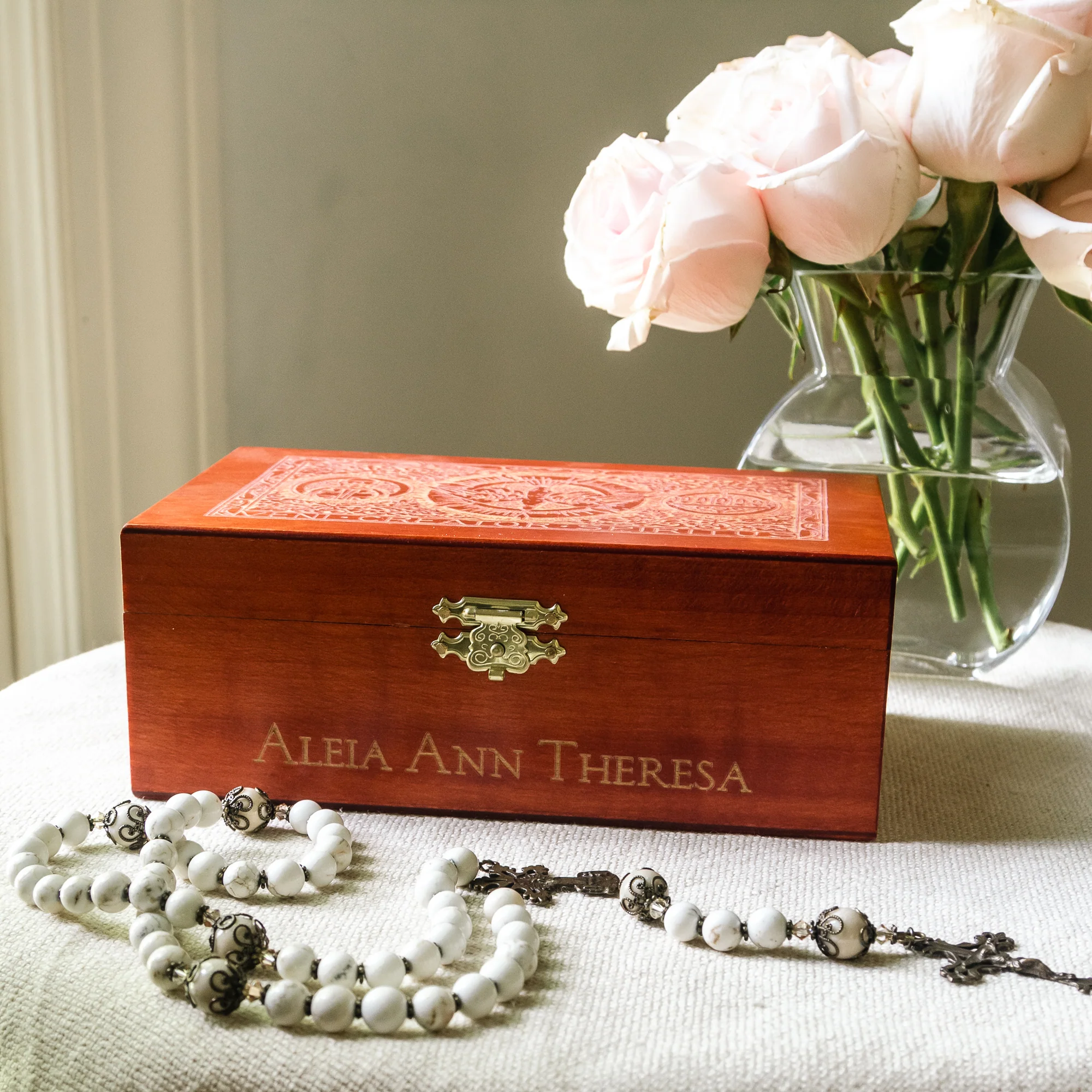Personalized Confirmation Keepsake Box - Image 2