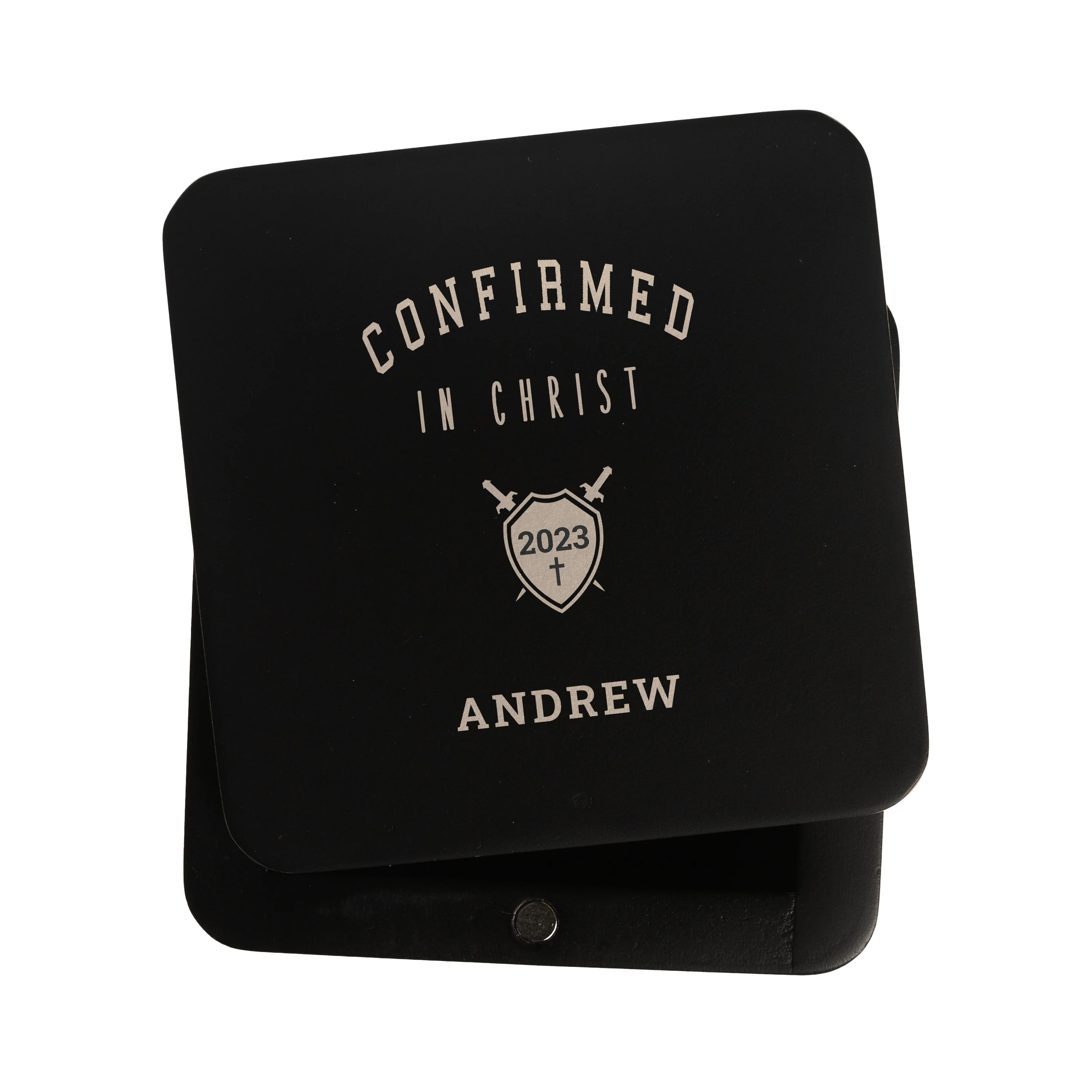 Personalized Confirmation Magnetic Keepsake Box - Image 3
