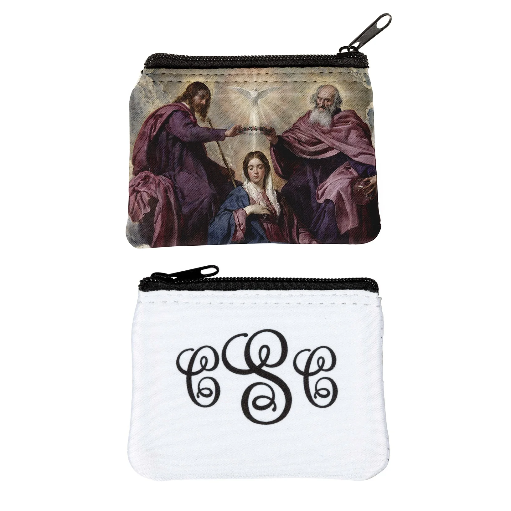 Personalized Coronation of the Virgin Pouch - Image 3