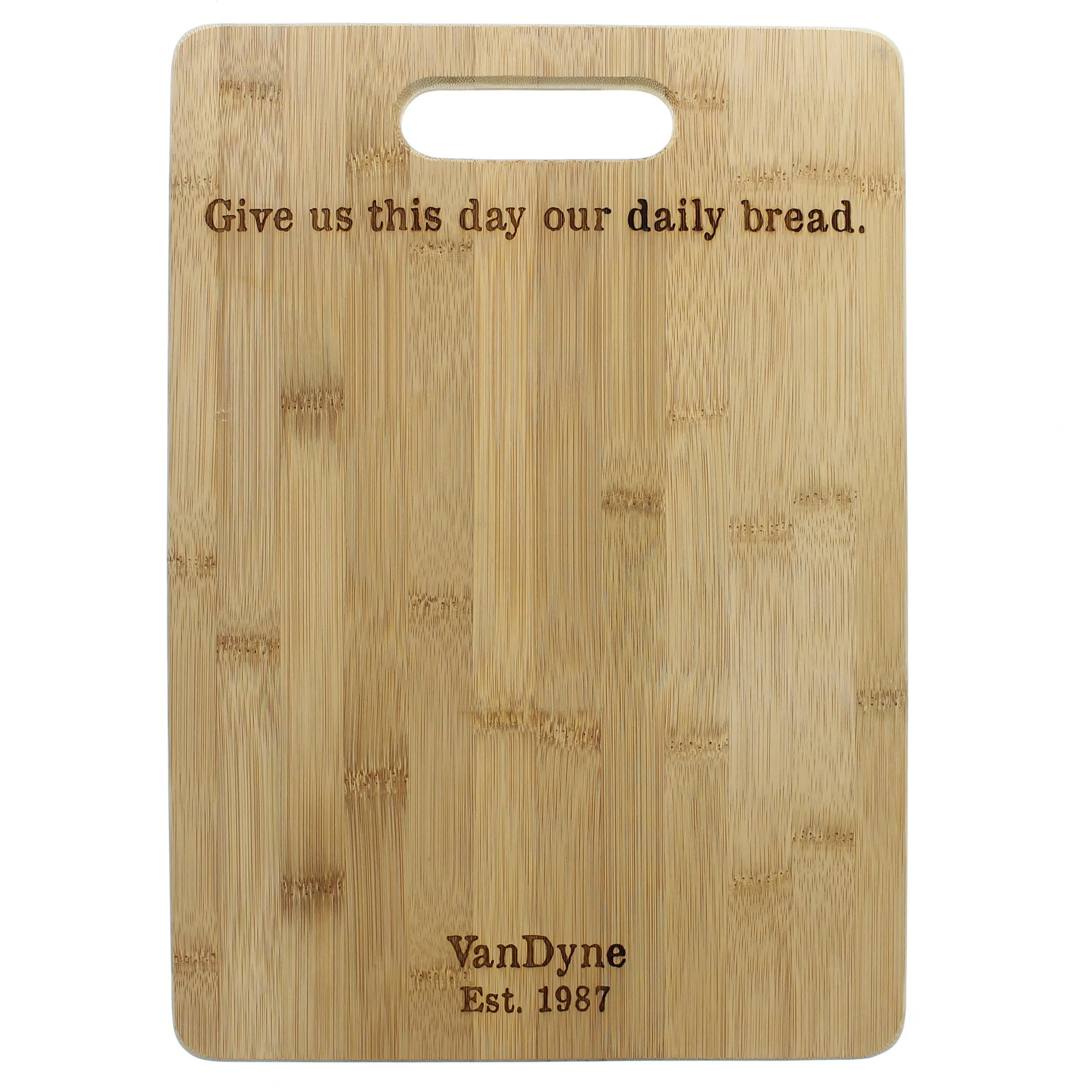 Personalized Daily Bread Cutting Board - Image 3