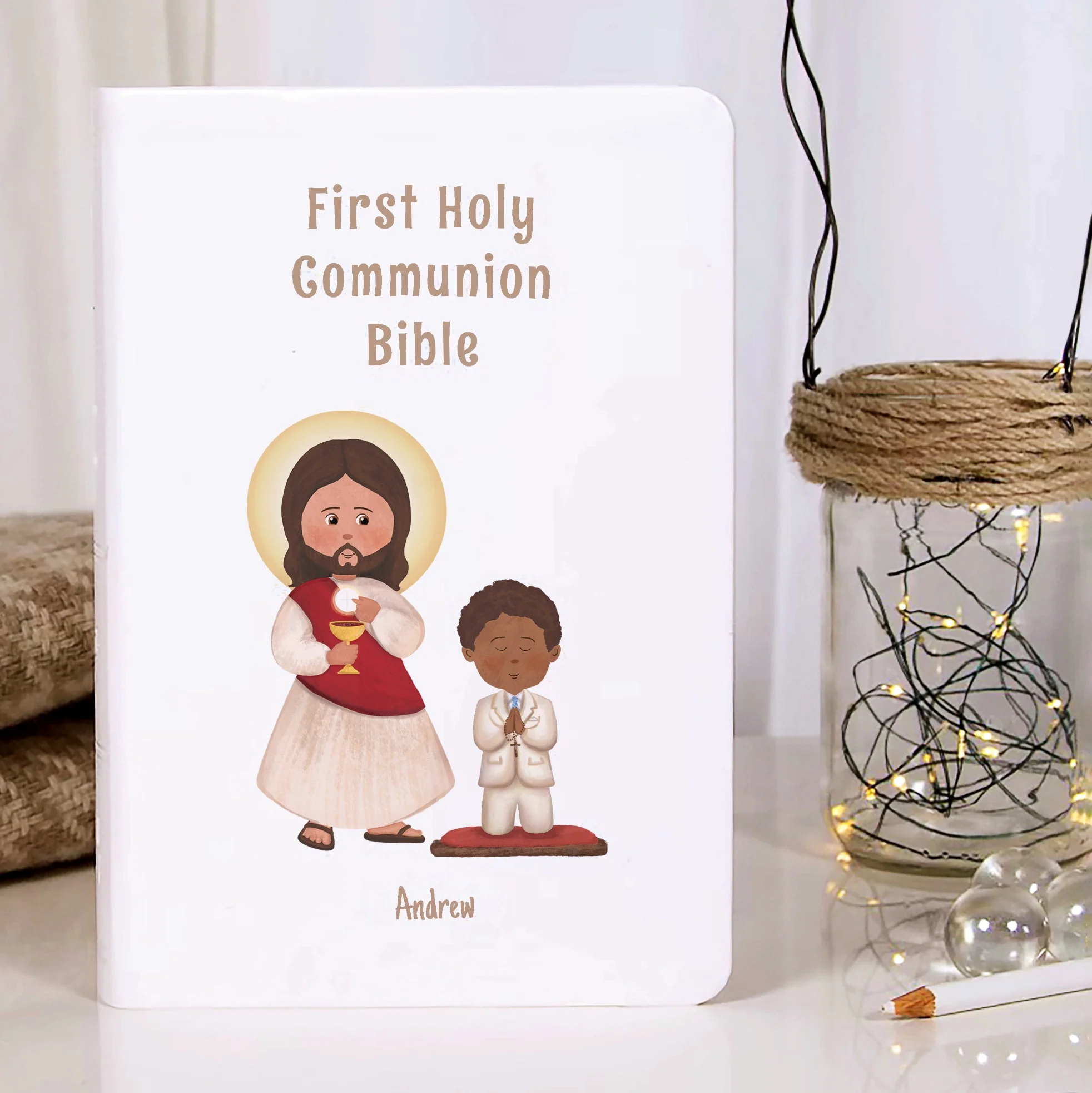 Personalized First Communion Bible for Boys - Image 3