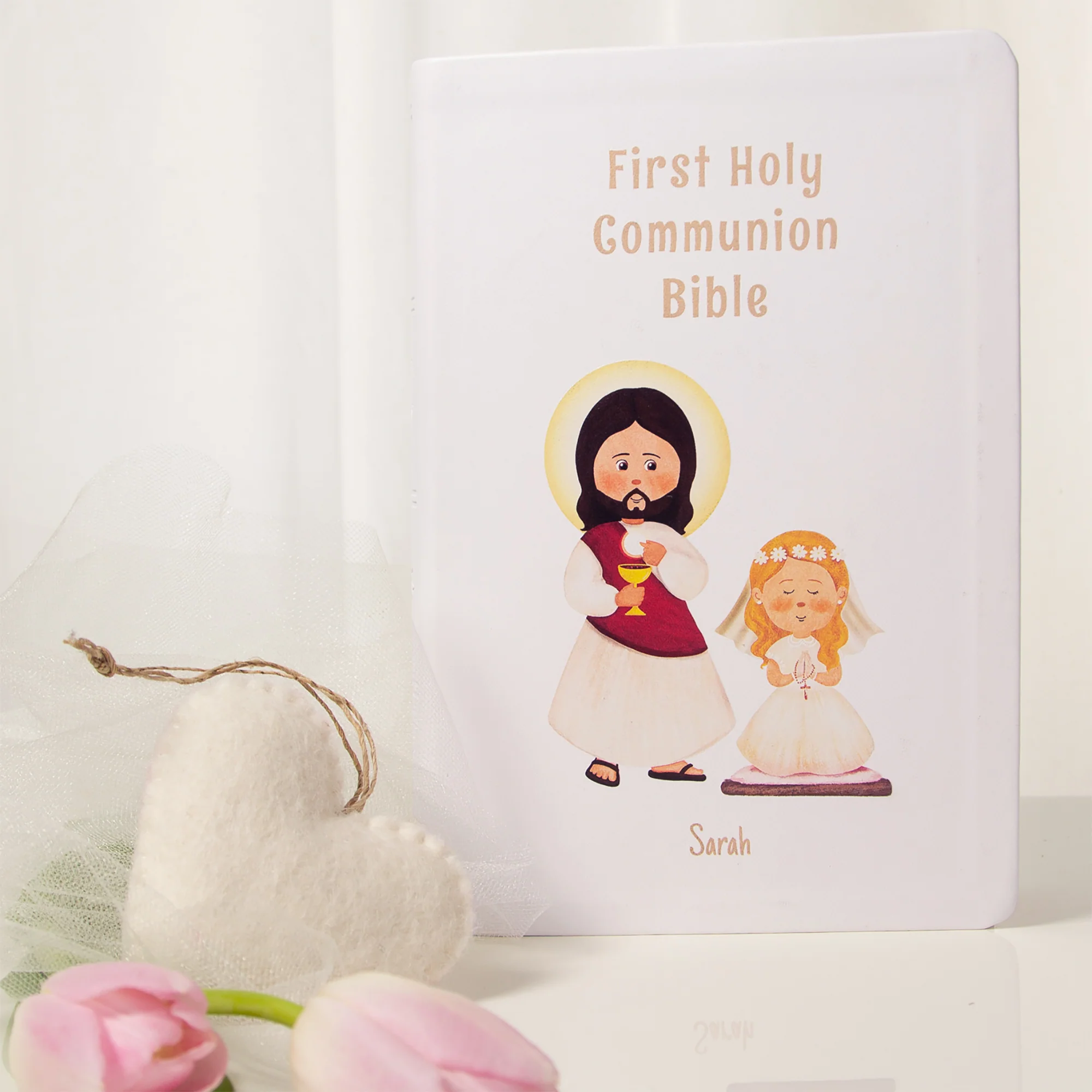 Personalized First Communion Bible For Girls - Image 4