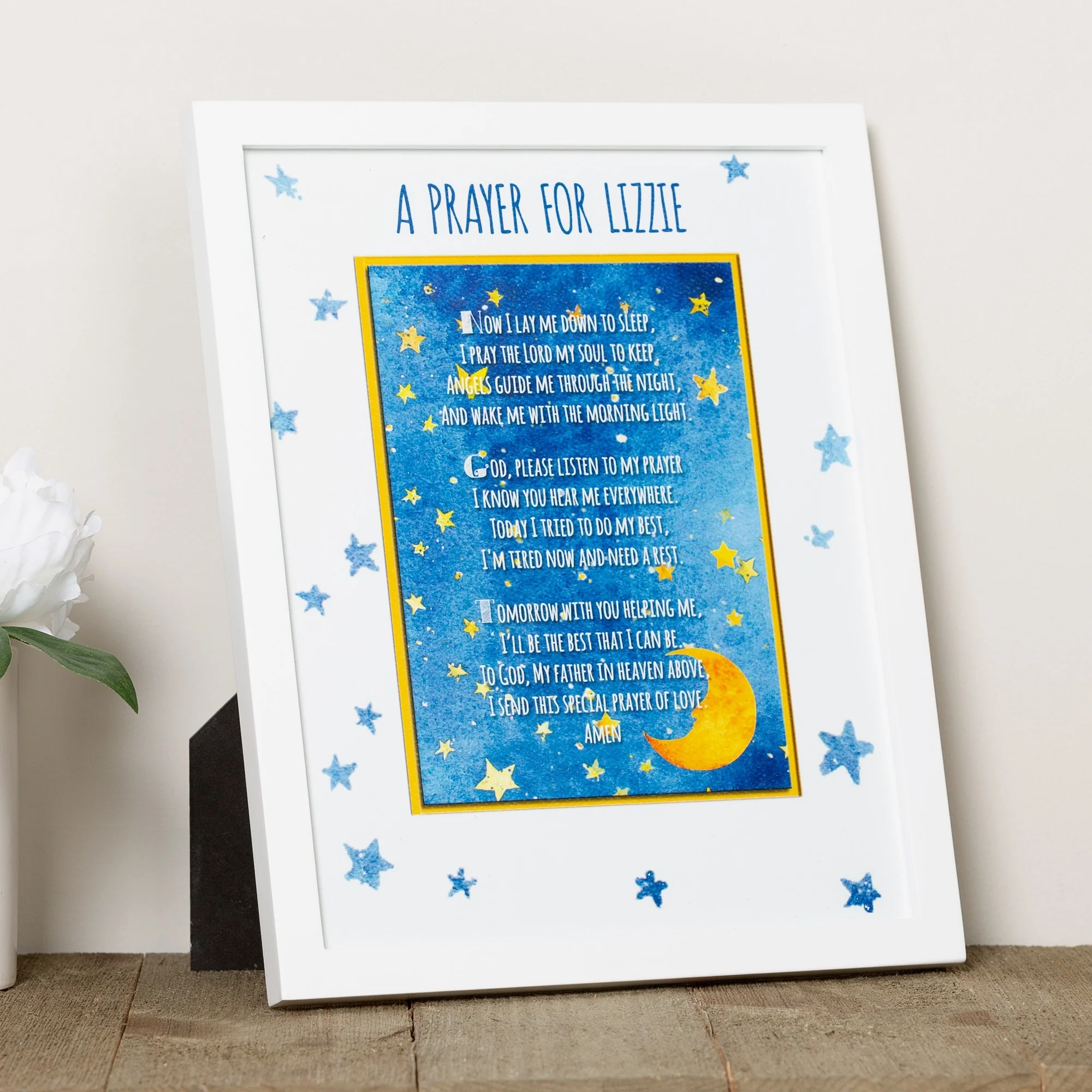 Personalized Framed Good Night Prayer - Image 2