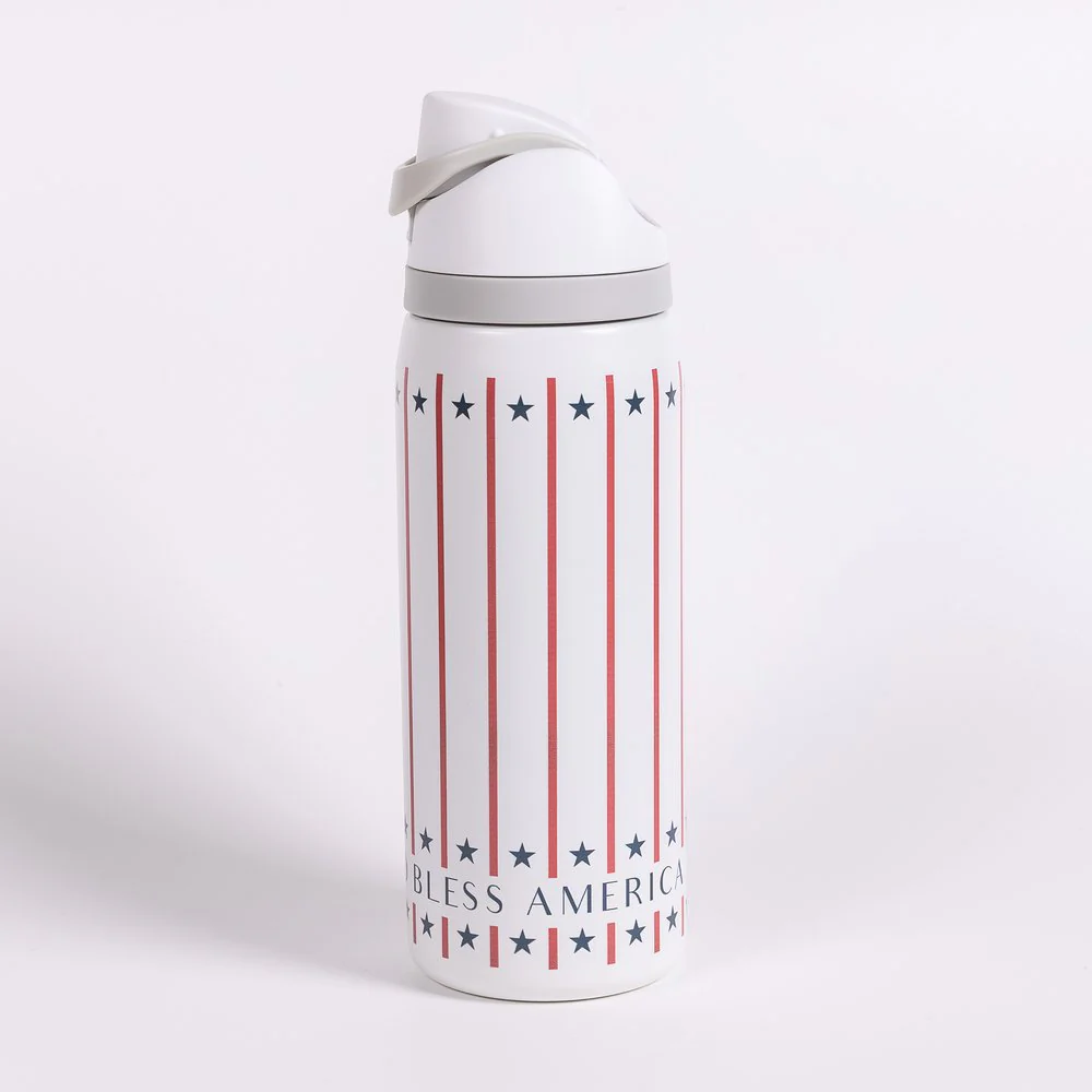 Personalized God Bless America Water Bottle - Image 4