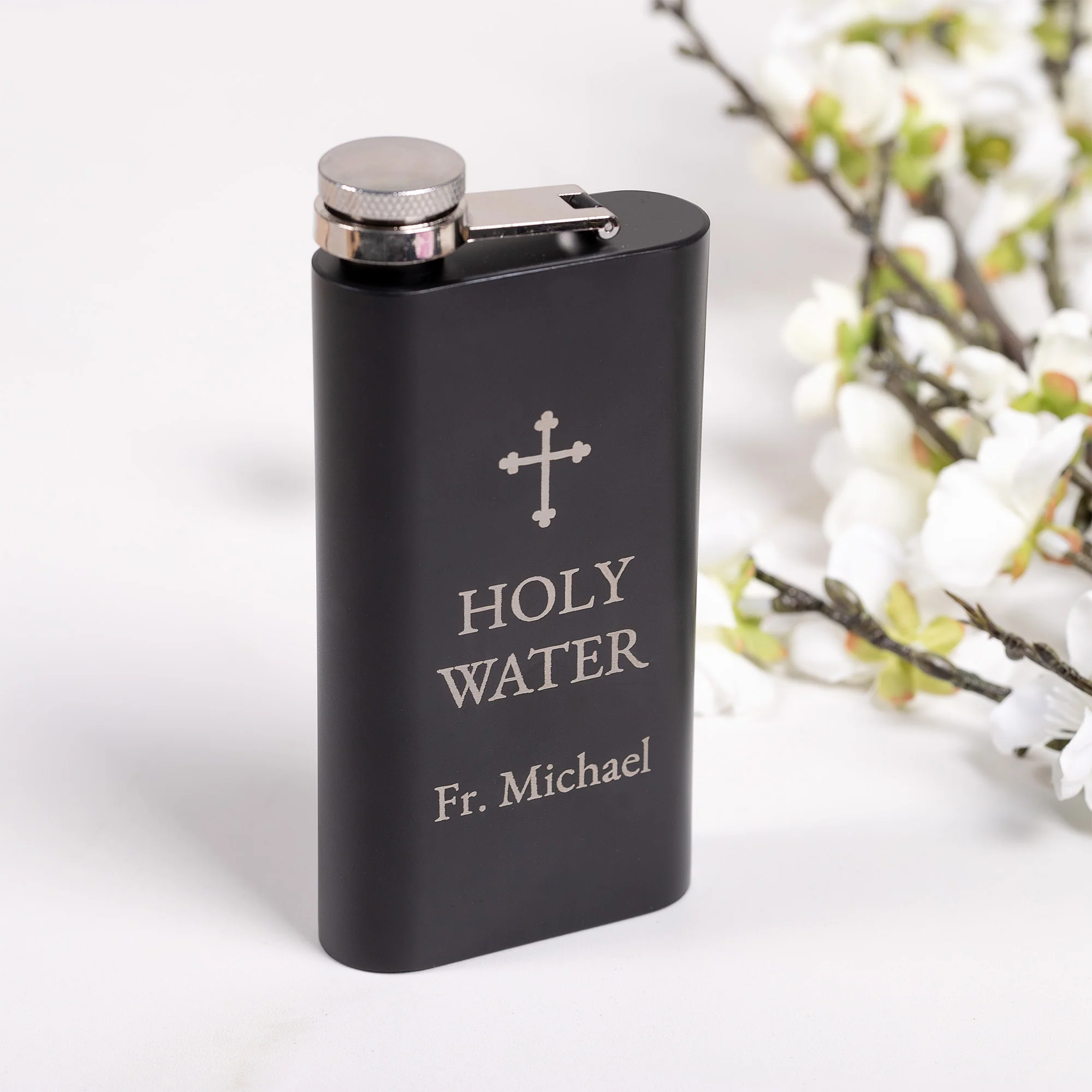 Personalized Holy Water Flask - Image 2