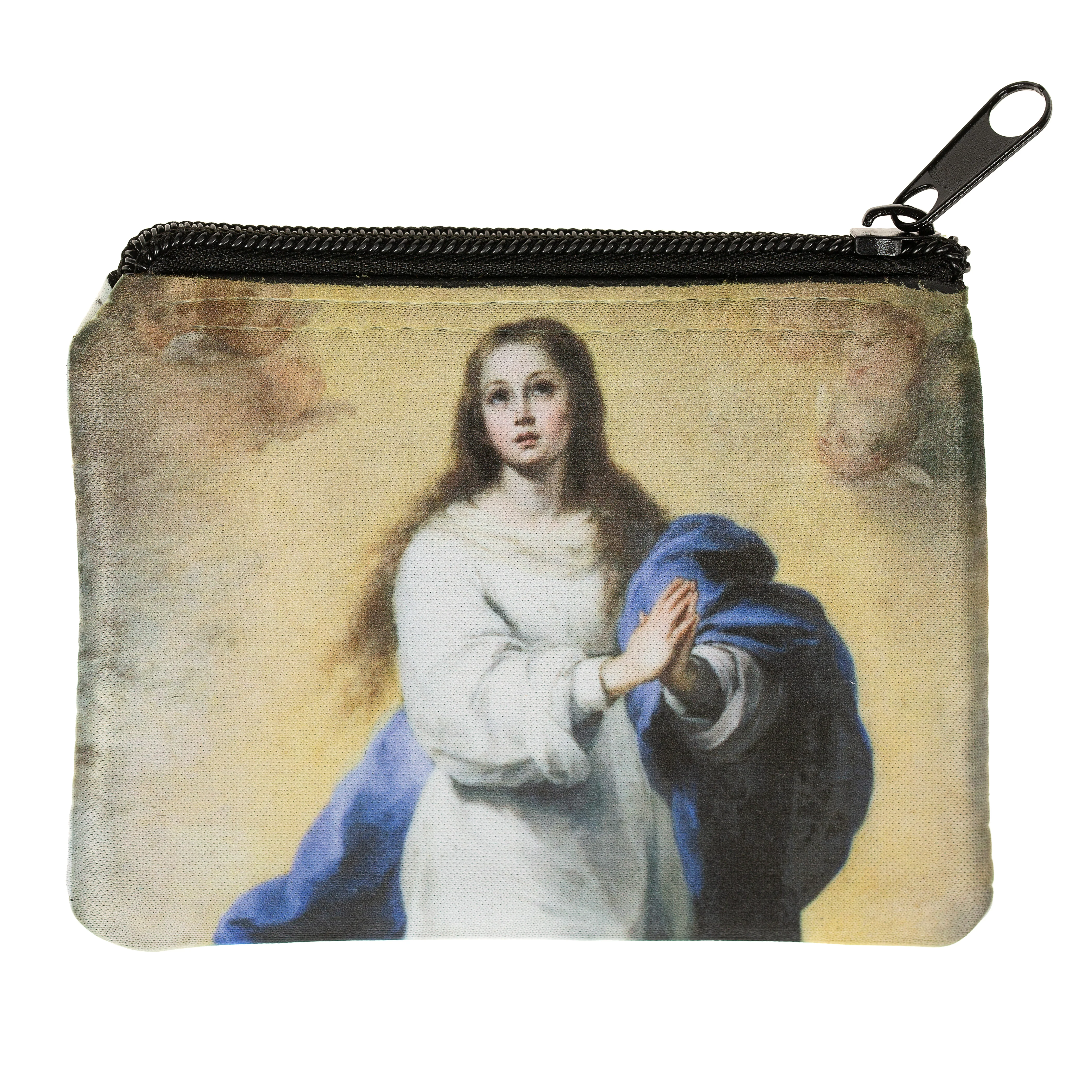 Personalized Immaculate Conception Rosary Pouch - Image 4