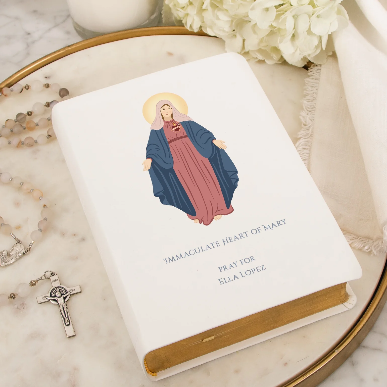 Personalized Immaculate Heart Bible