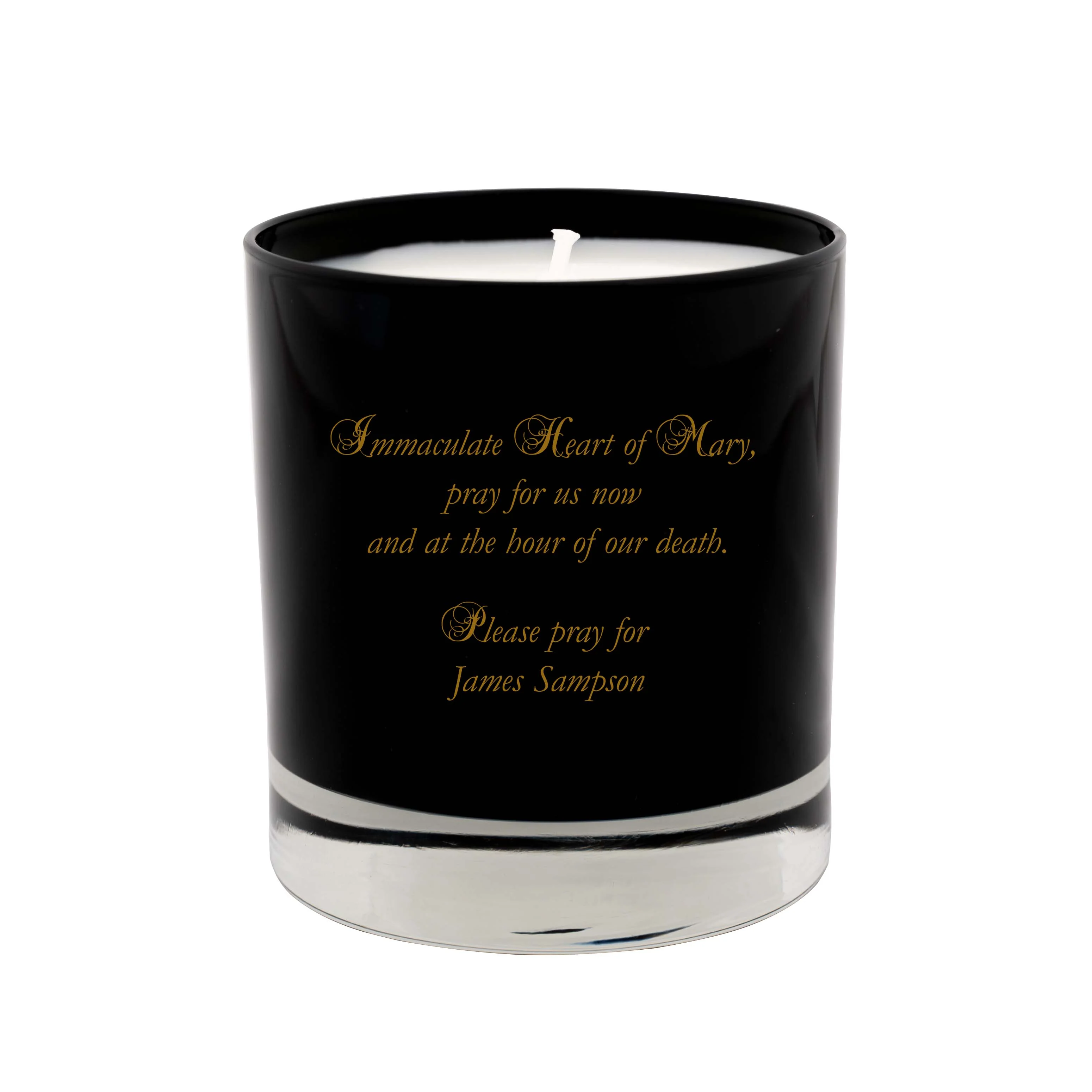 Personalized Immaculate Heart of Mary Candle - Image 4