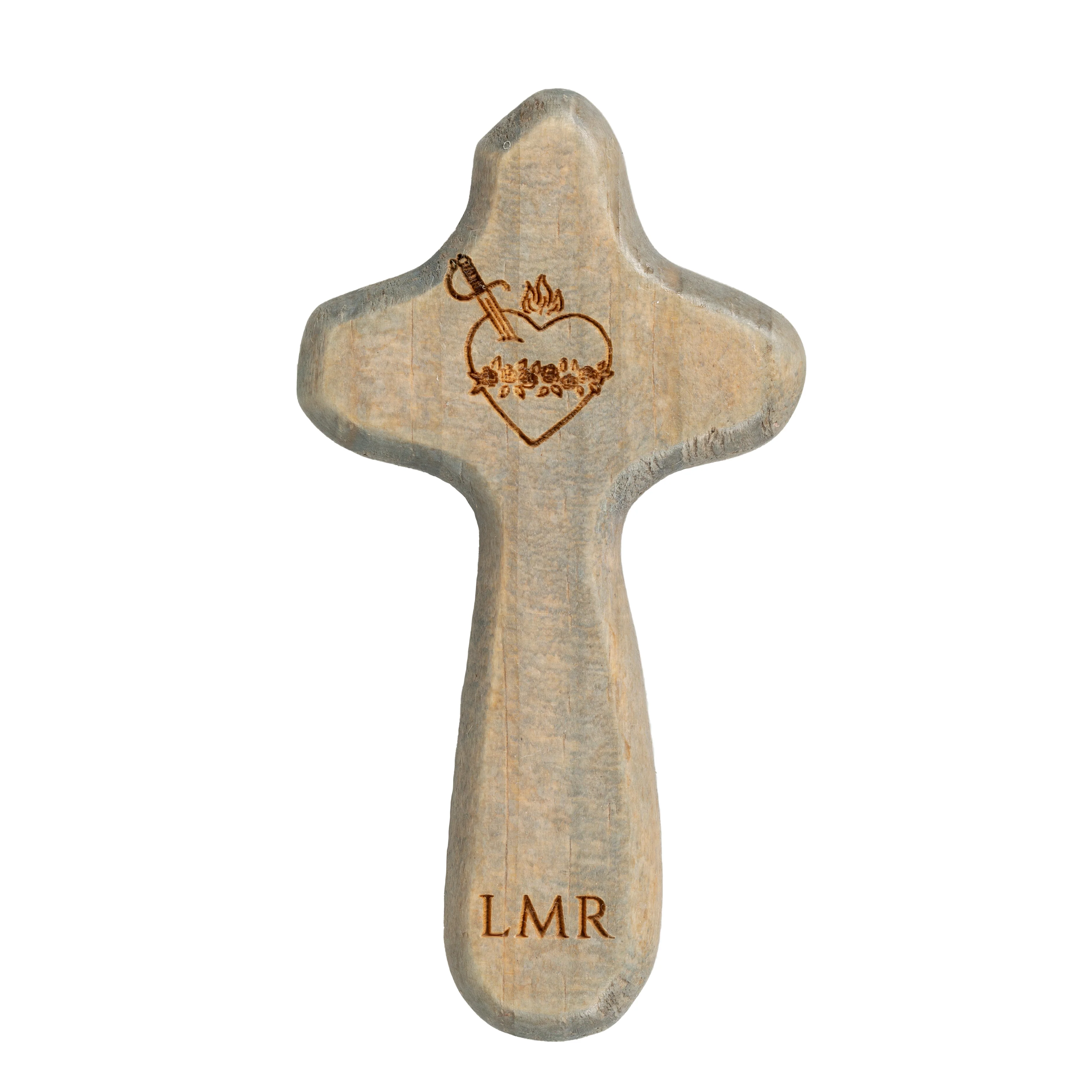 Personalized Immaculate Heart of Mary Comfort Cross - Image 4