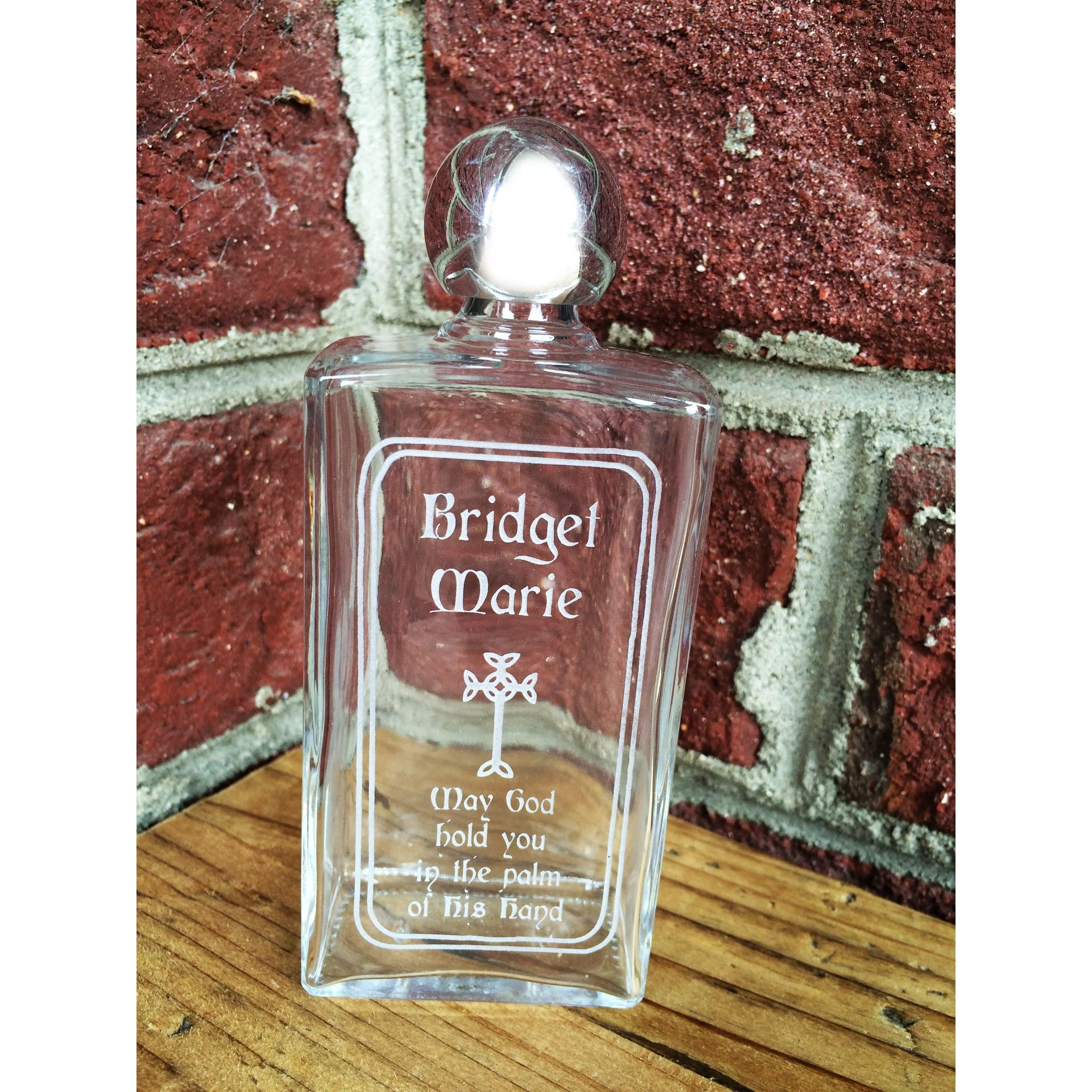 Personalized Irish Holy Water Bottle - Image 3