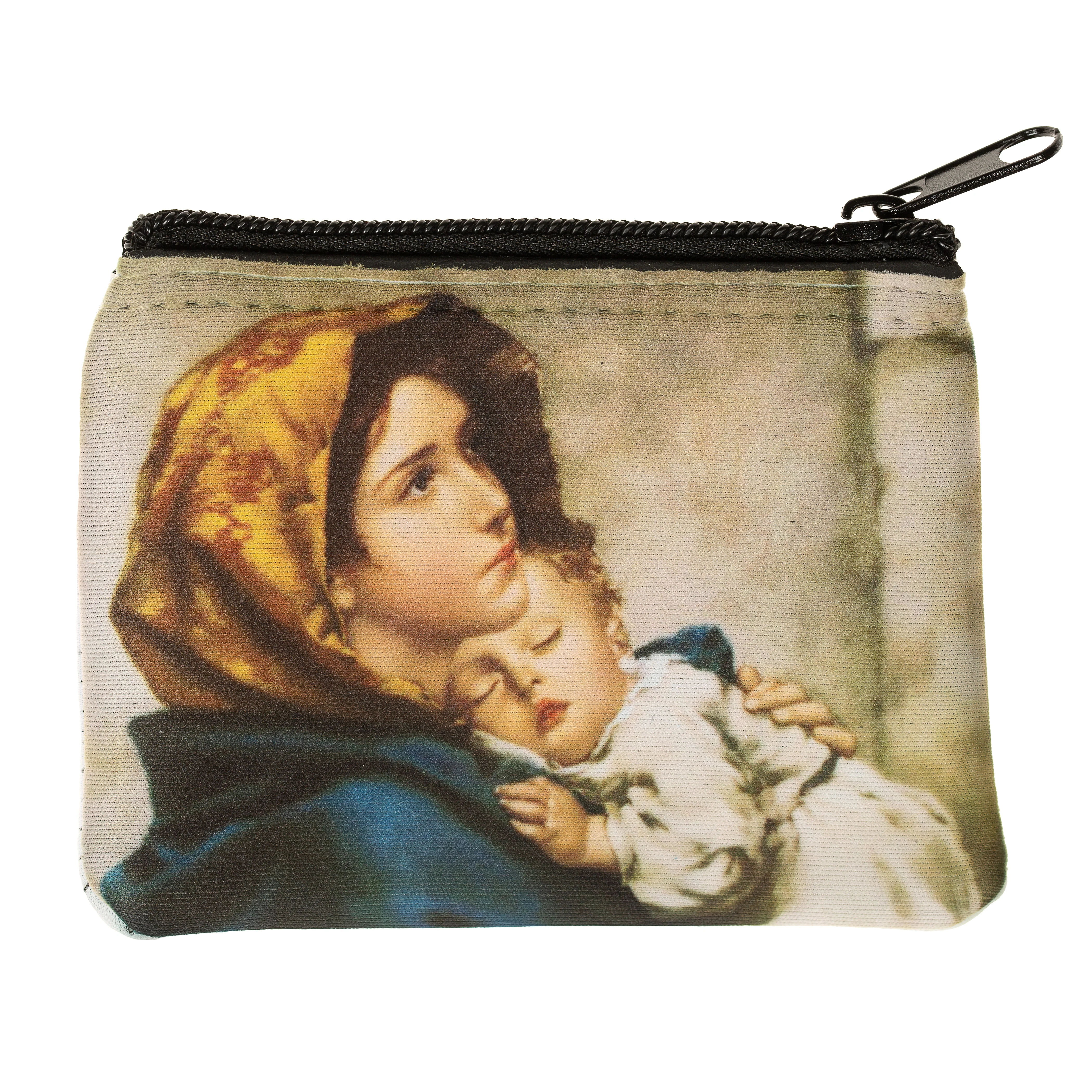 Personalized Madonna of the Streets Rosary Pouch - Image 4