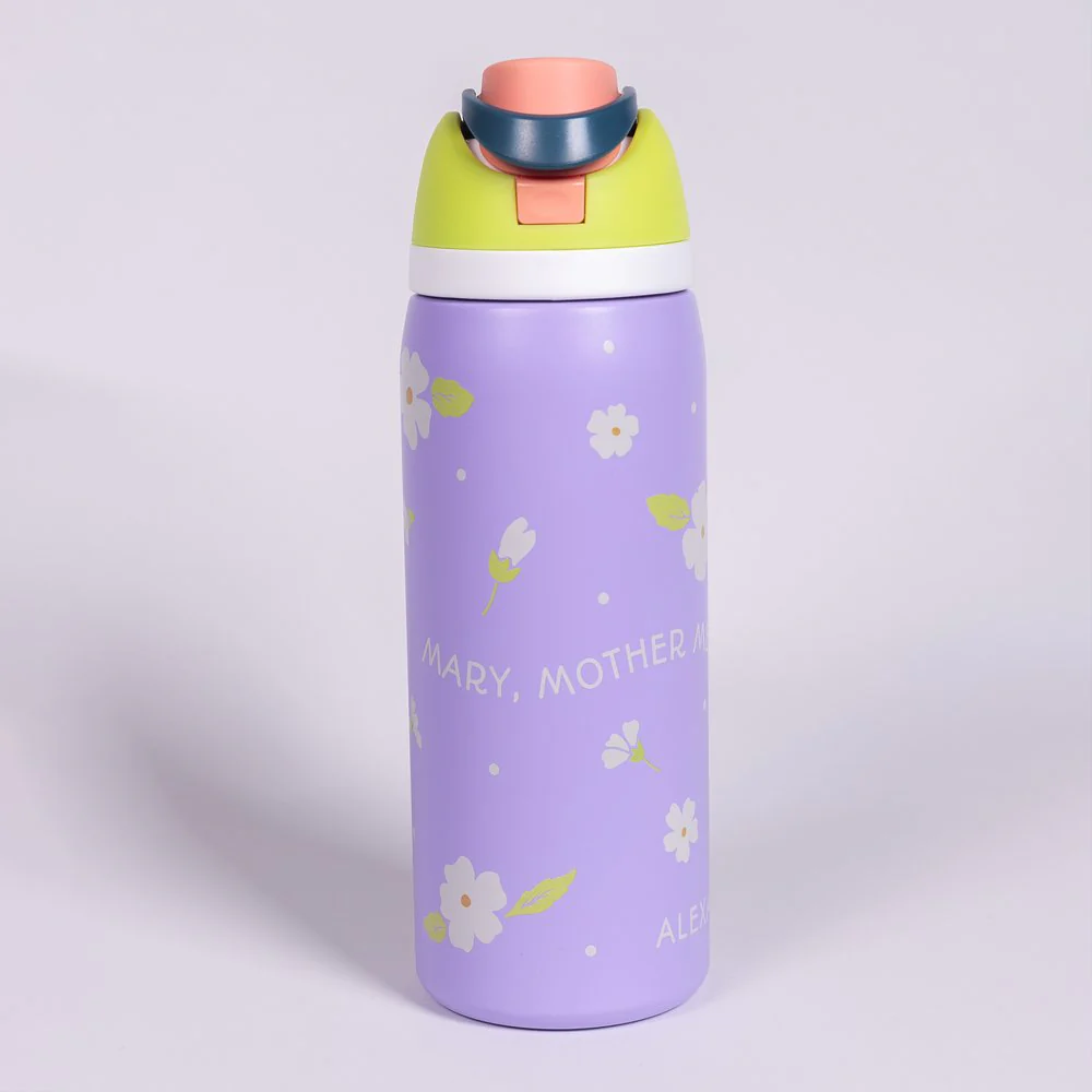 Personalized Mary Mother Me Moms Water Bottle - Image 2