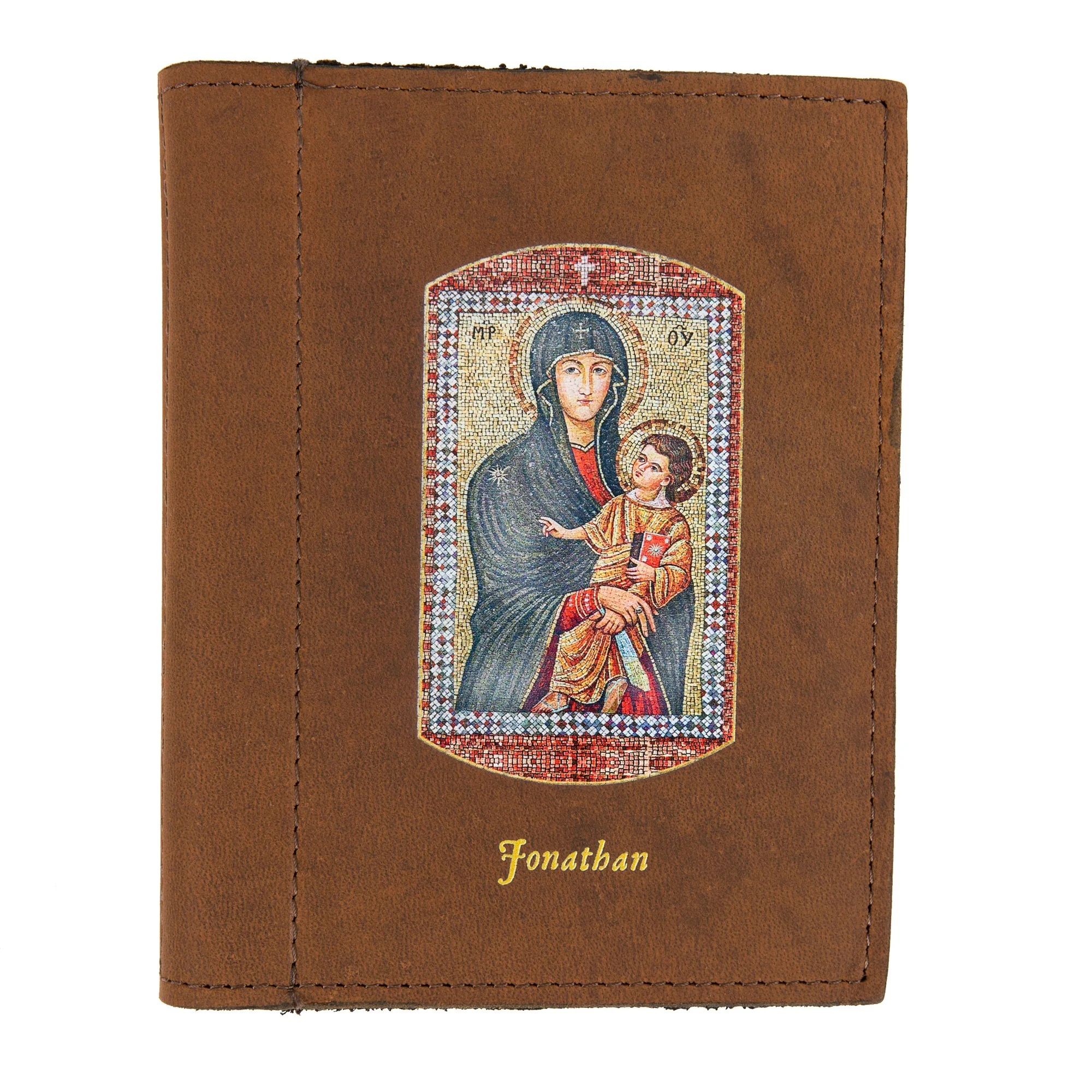 Personalized Mary Mother of the Church Prayer Card Holder - Image 2