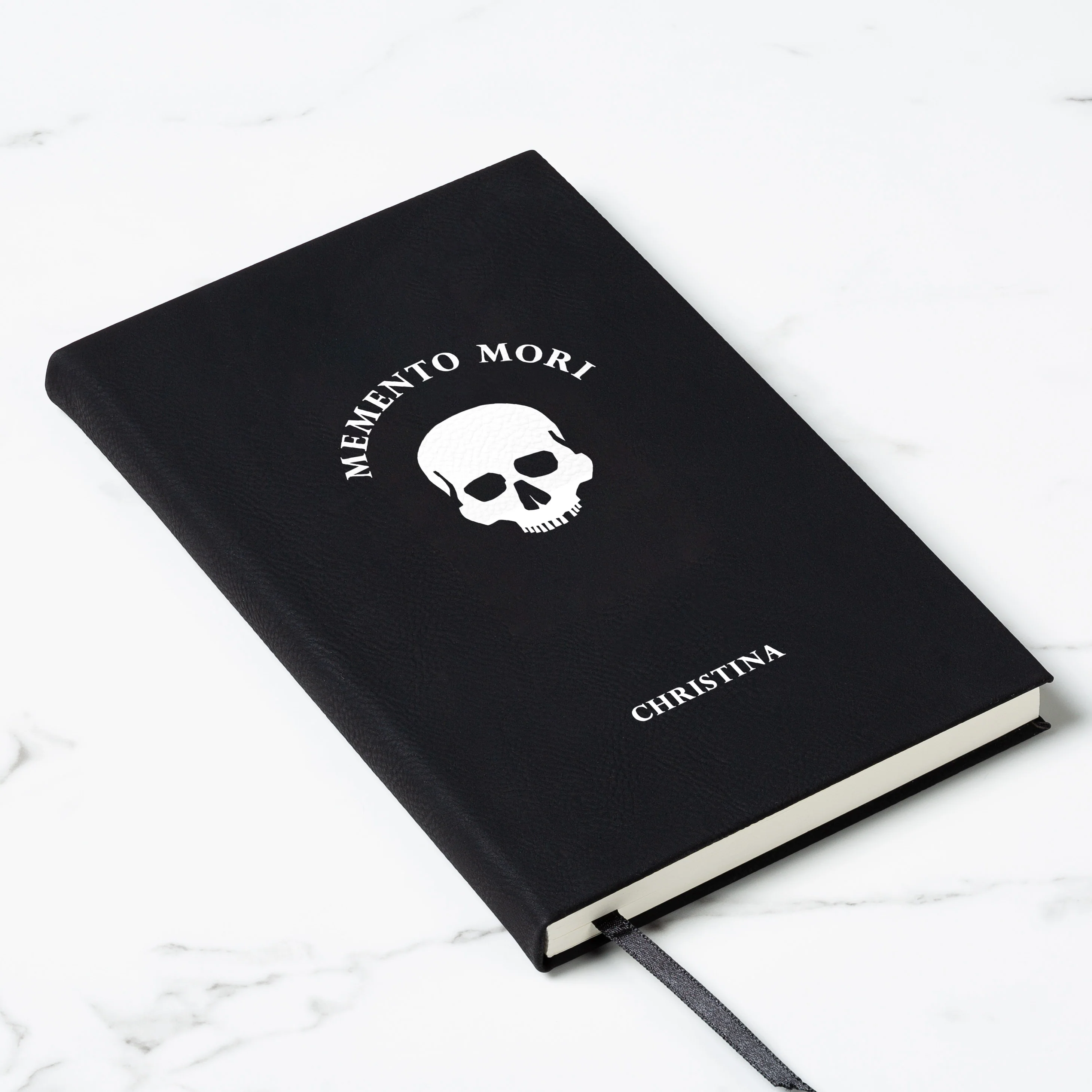 Personalized Memento Mori Journal