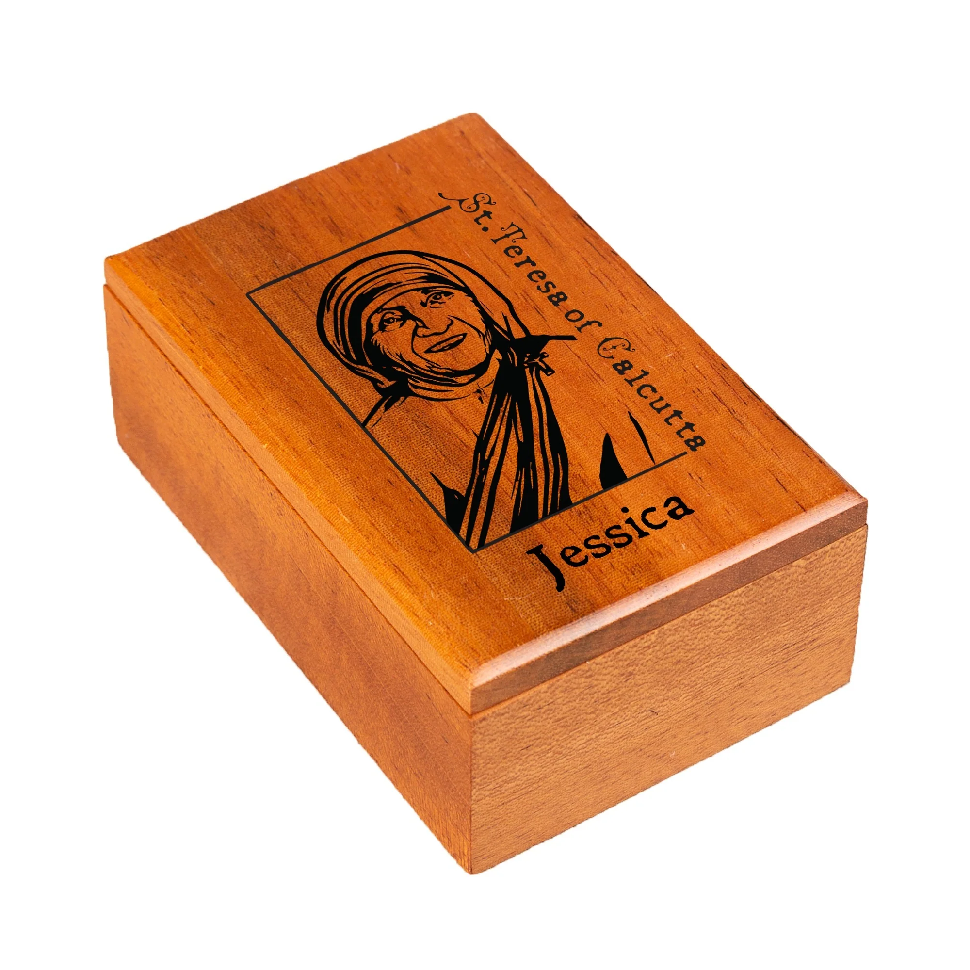 Personalized Mother Teresa Keepsake Box