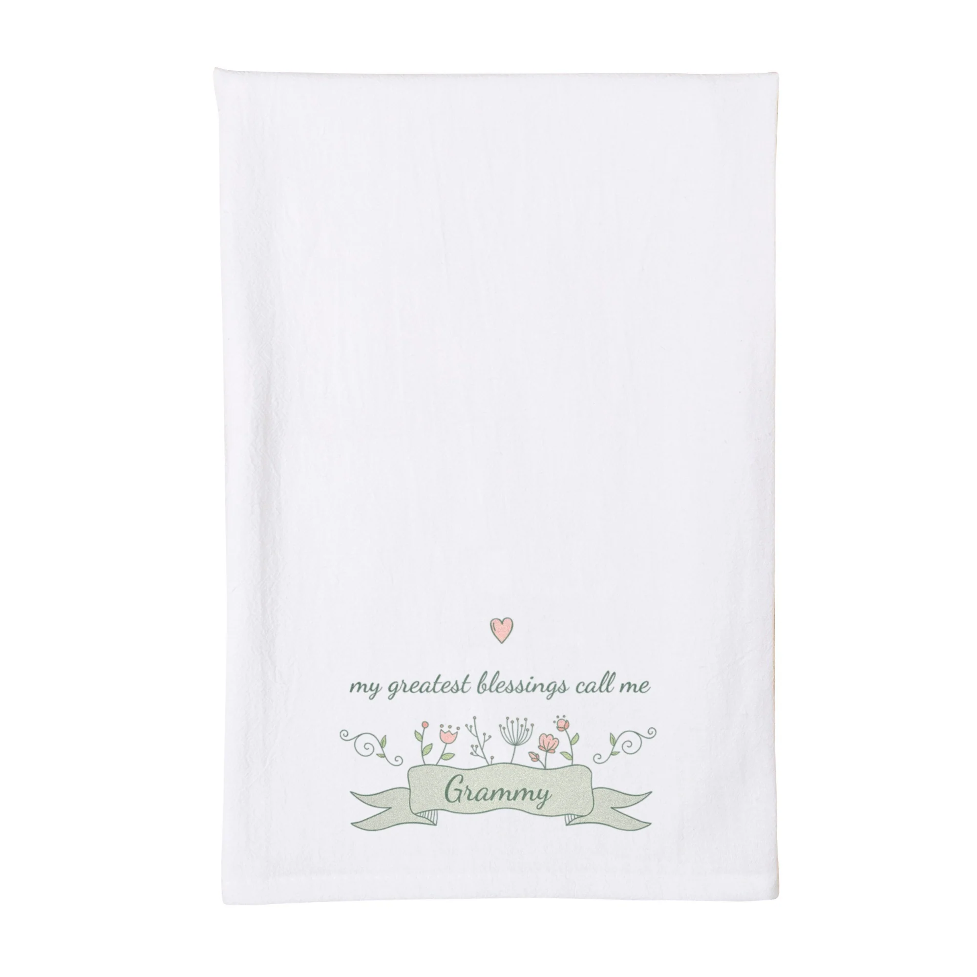 Personalized My Greatest Blessings Dish Towel