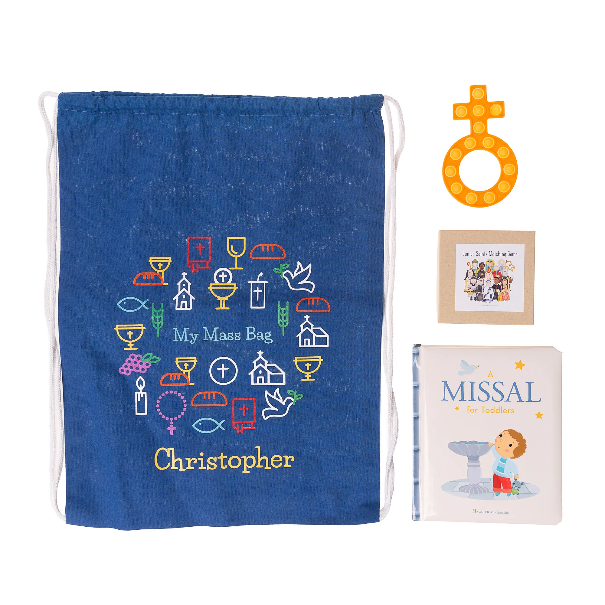 Personalized My Mass Bag Set for Kids Ages 2-4 - Image 2