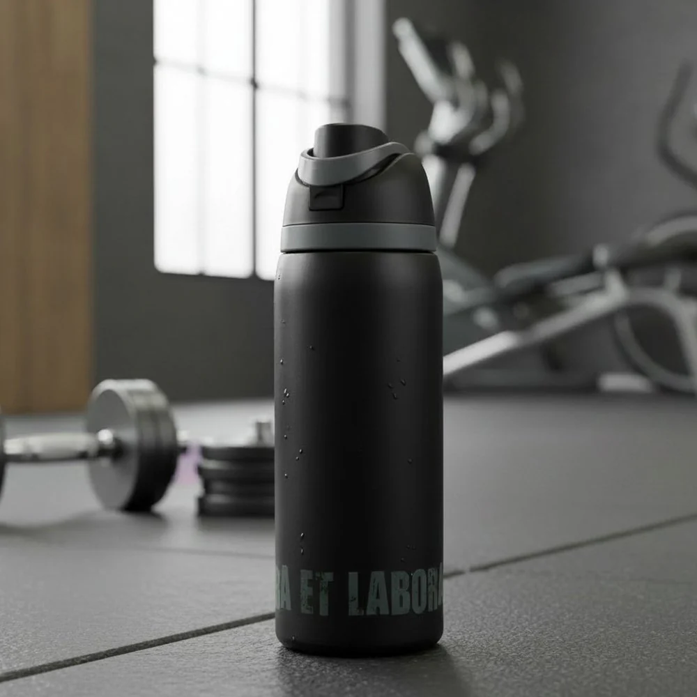 Personalized Ora Et Labora Water Bottle - Image 6