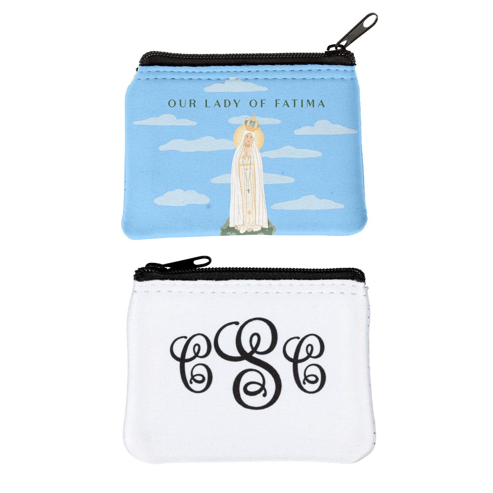Personalized Our Lady of Fatima Rosary Pouch - Image 3