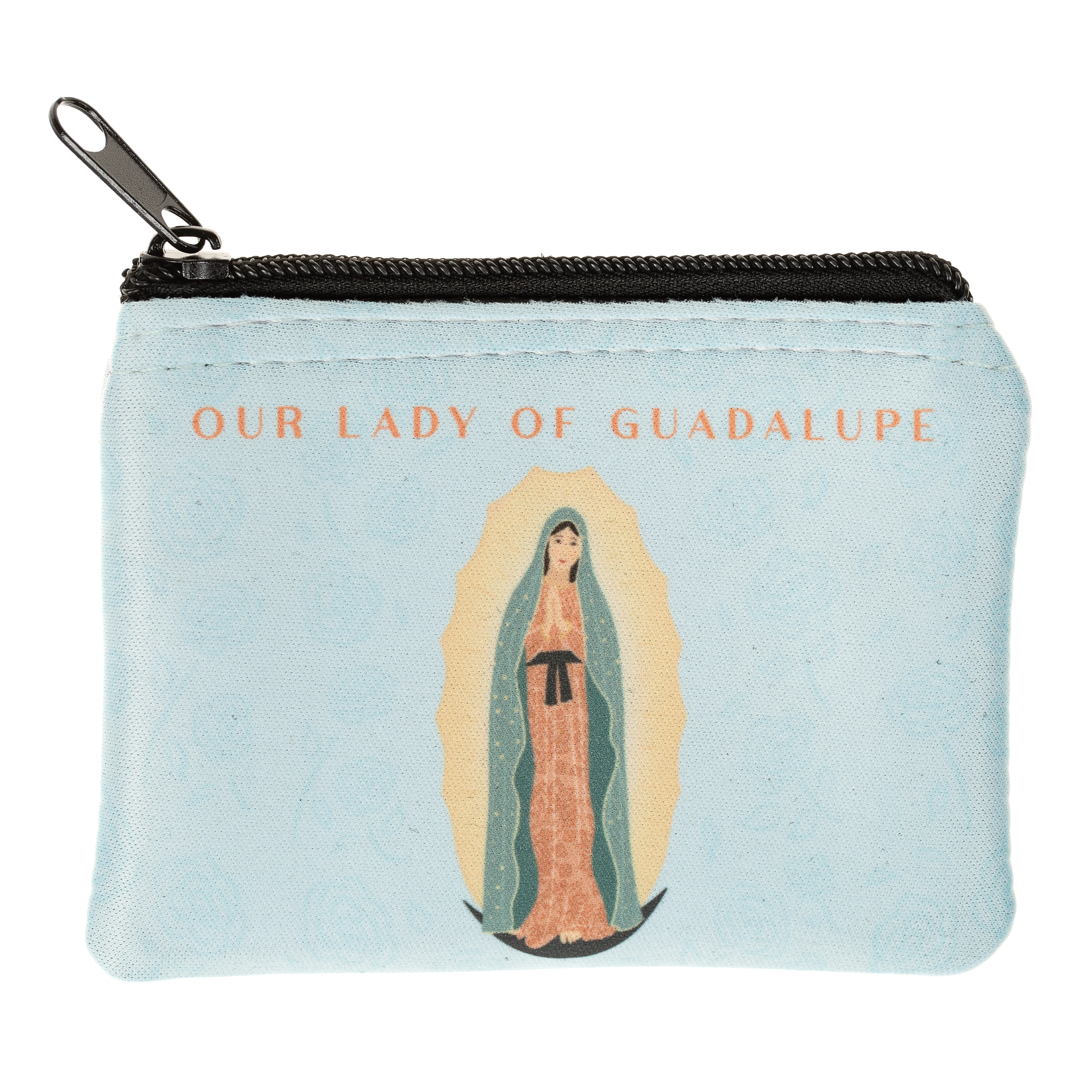 Personalized Our Lady of Guadalupe Rosary Pouch - Image 4