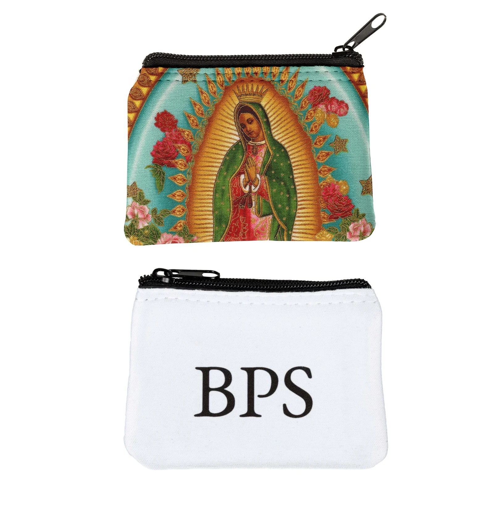 Personalized Our Lady of Guadalupe Tapestry Rosary Pouch - Image 2