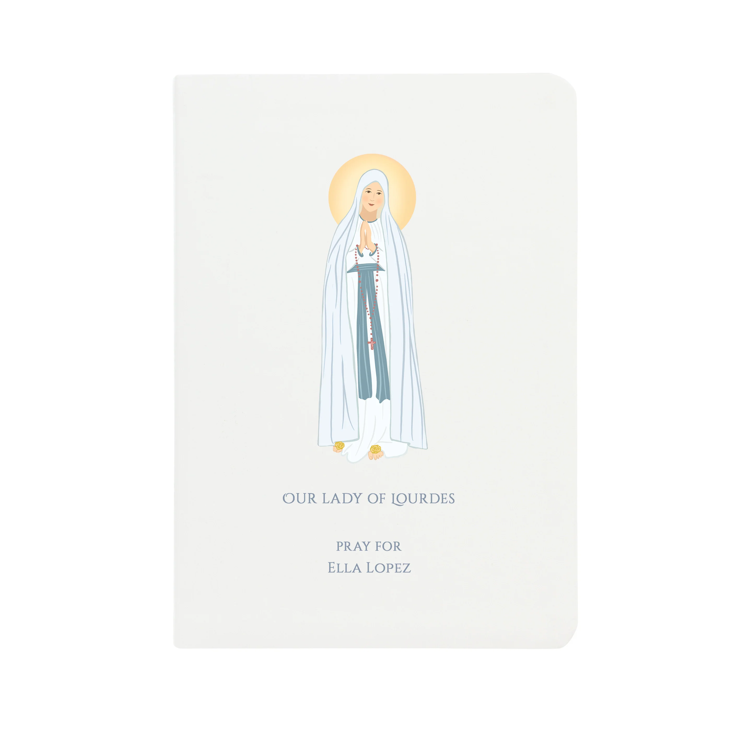 Personalized Our Lady of Lourdes Bible - Image 2