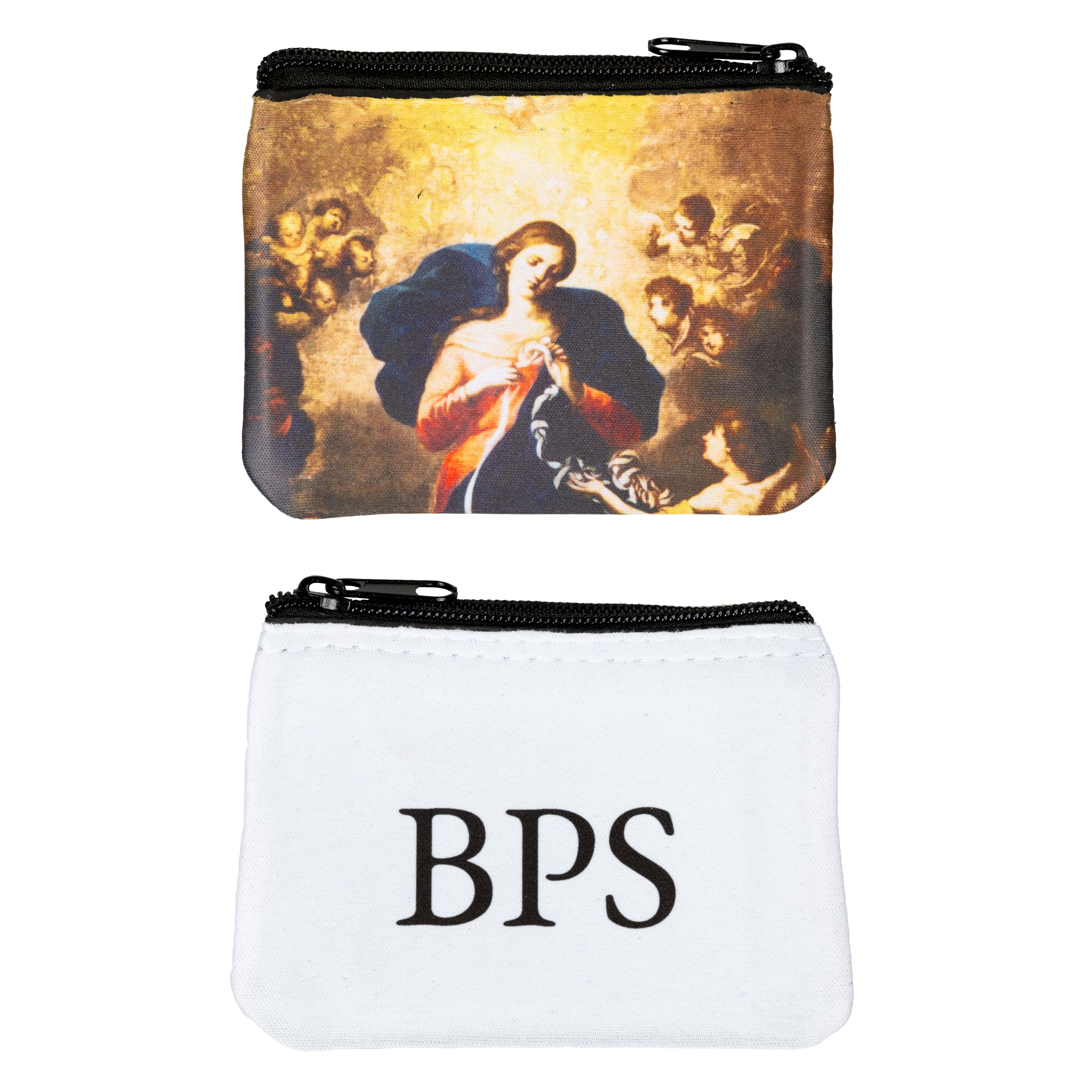 Personalized Our Lady Undoer of Knots Rosary Pouch - Image 3