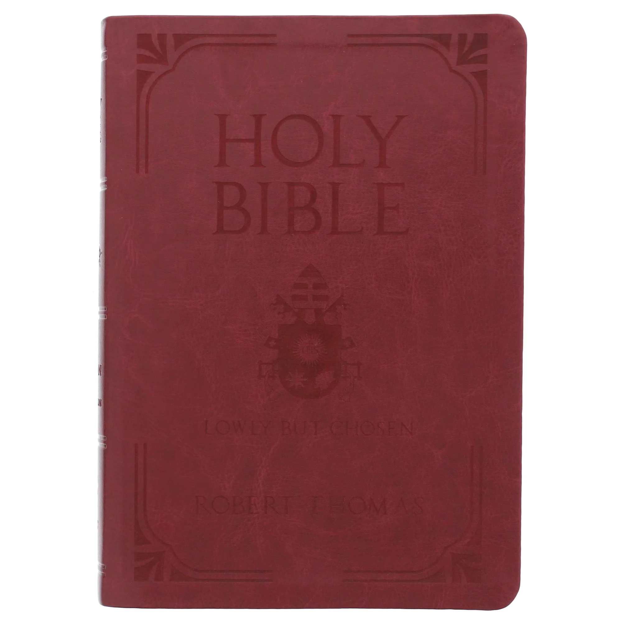 Personalized Pope Francis "Lowly but Chosen" Bible - Image 3