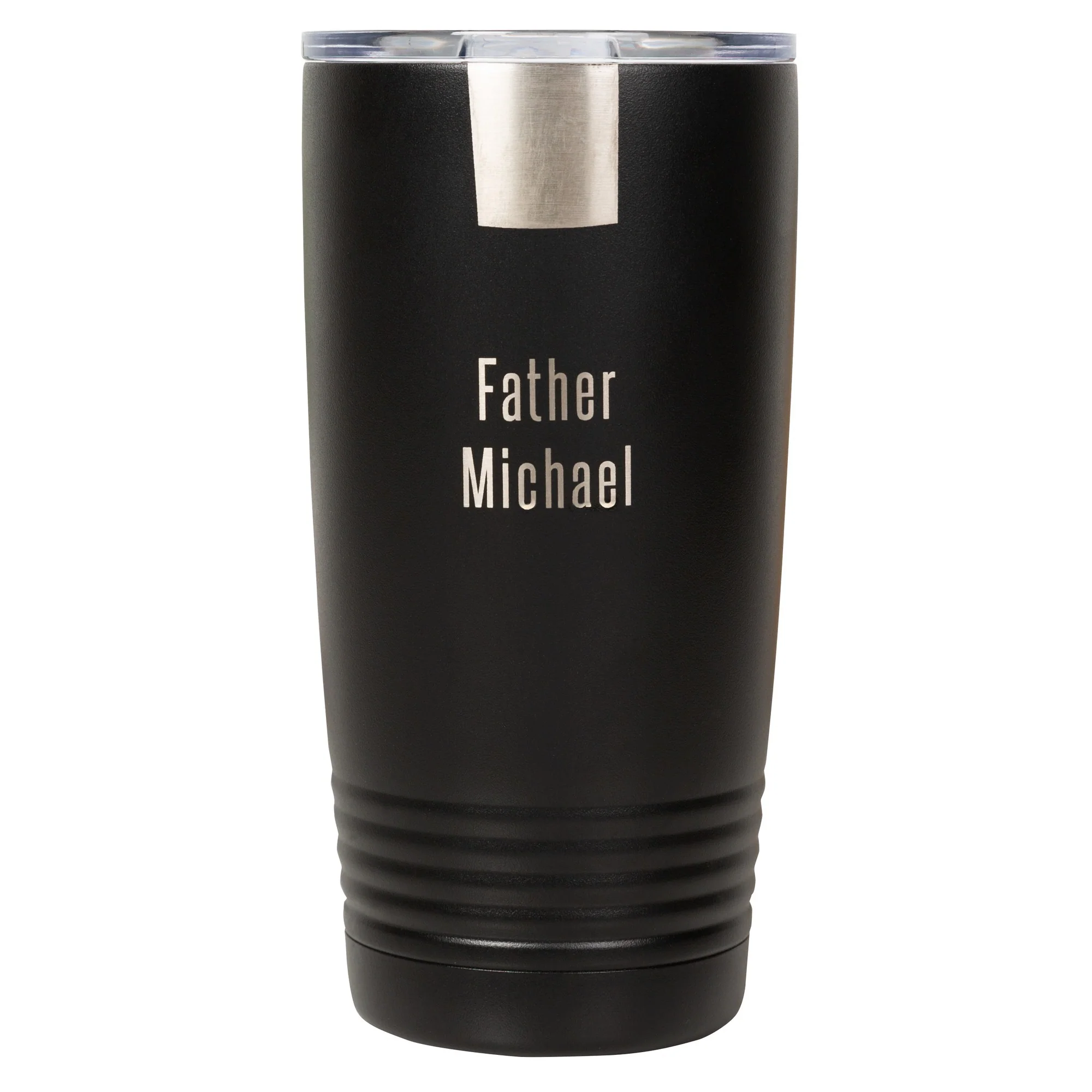 Personalized Priest Black 20oz Tumbler - Image 2