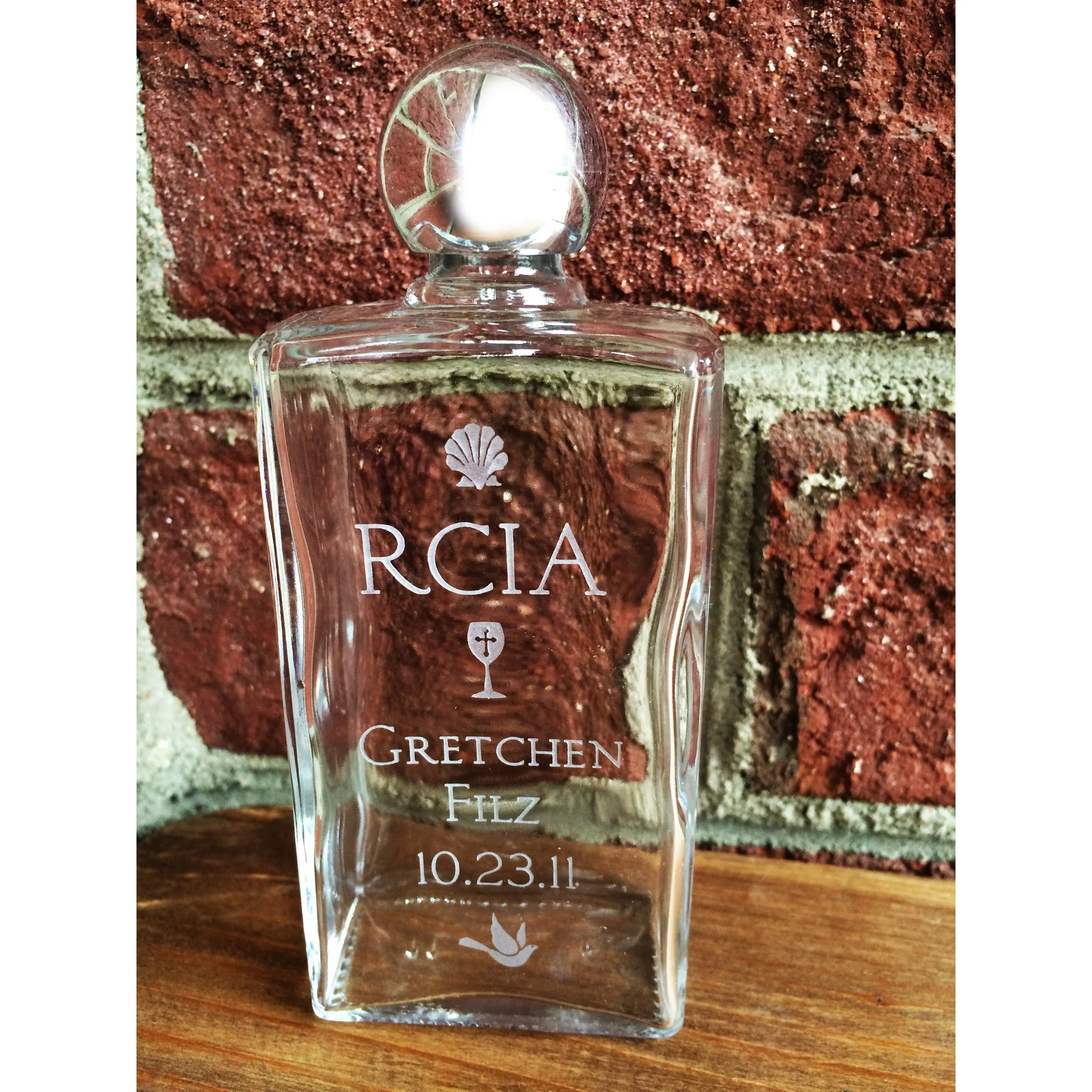 Personalized OCIA Holy Water Bottle - Image 3
