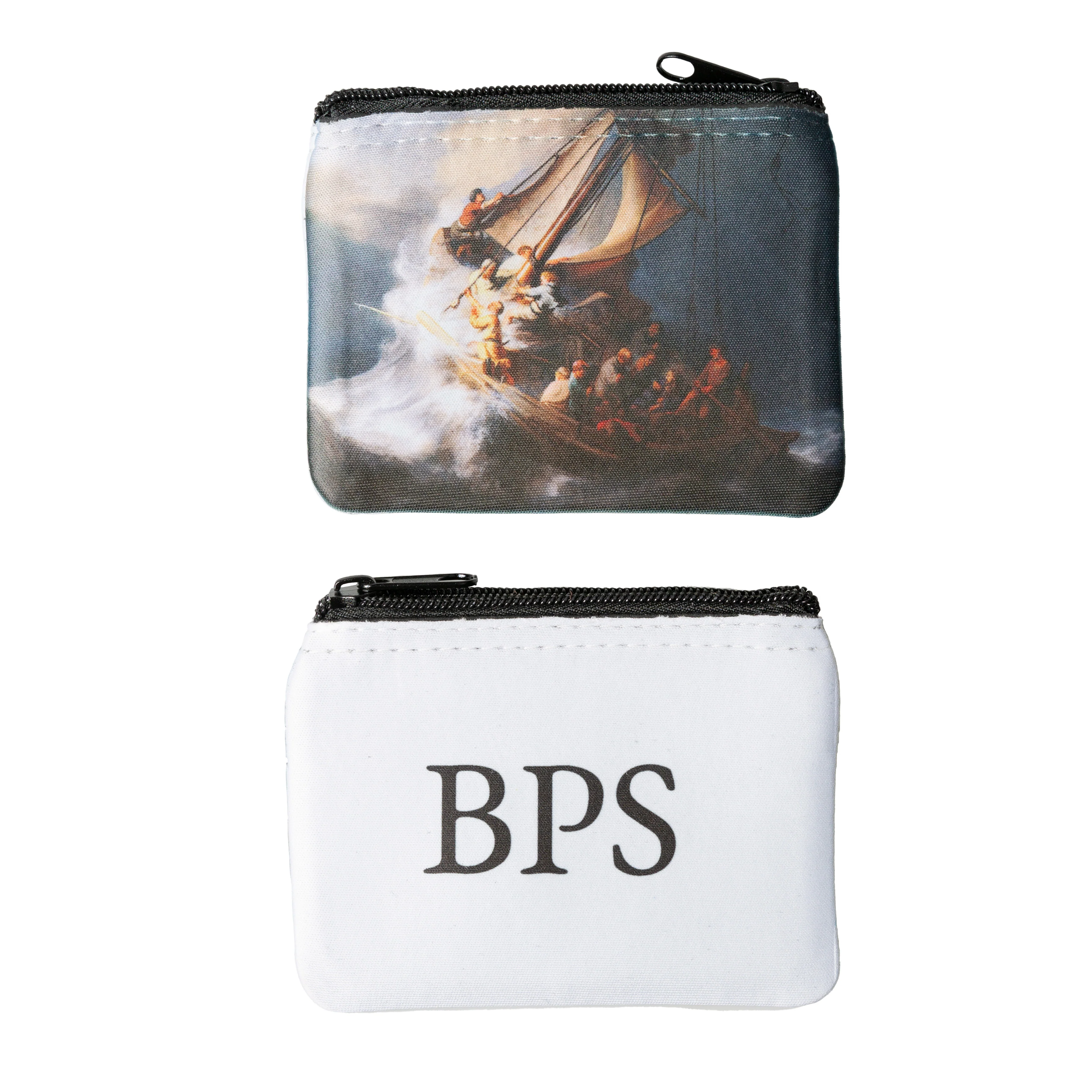 Personalized Rembrandt "Christ in the Storm" Rosary Pouch - Image 3