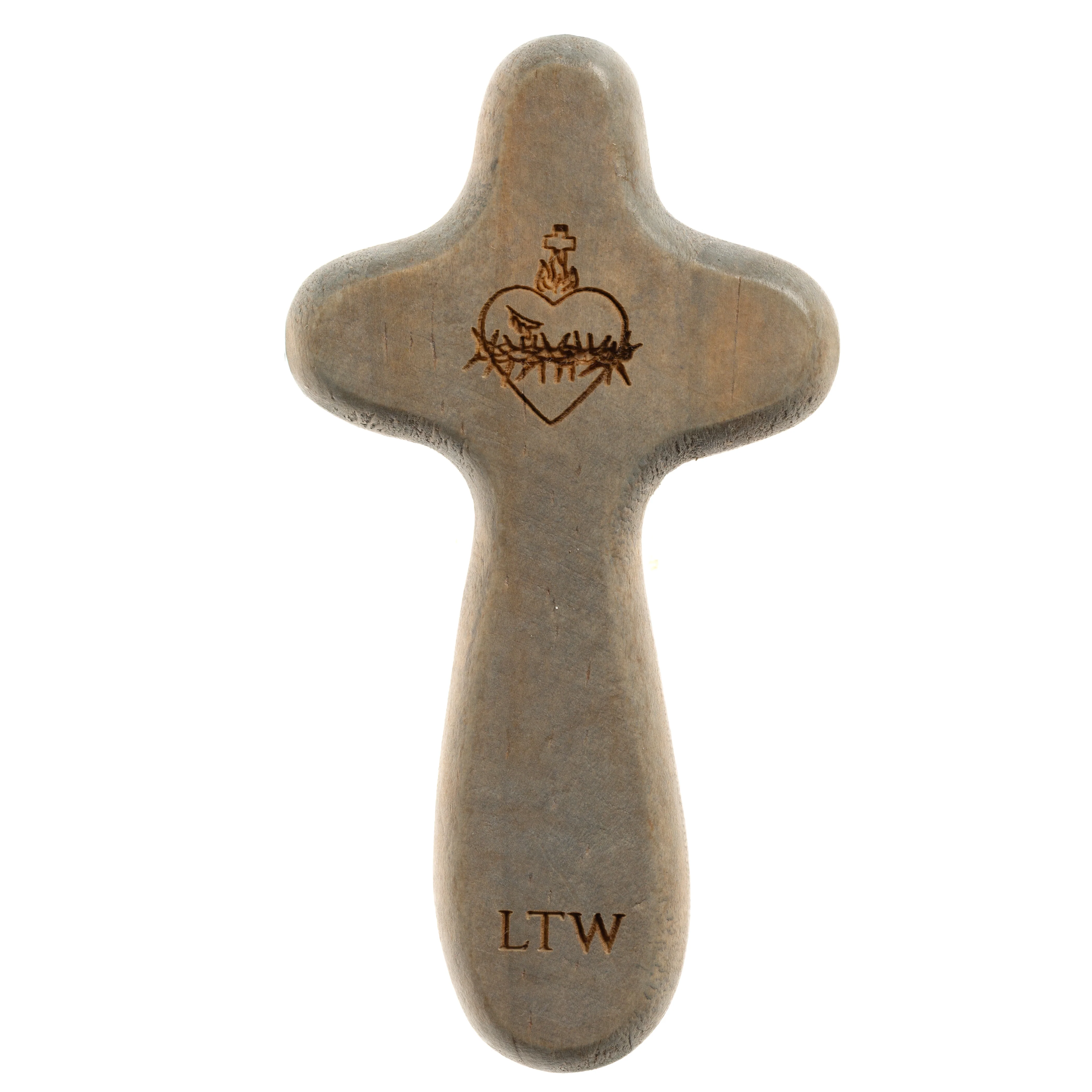 Personalized Sacred Heart of Jesus Comfort Cross - Image 7