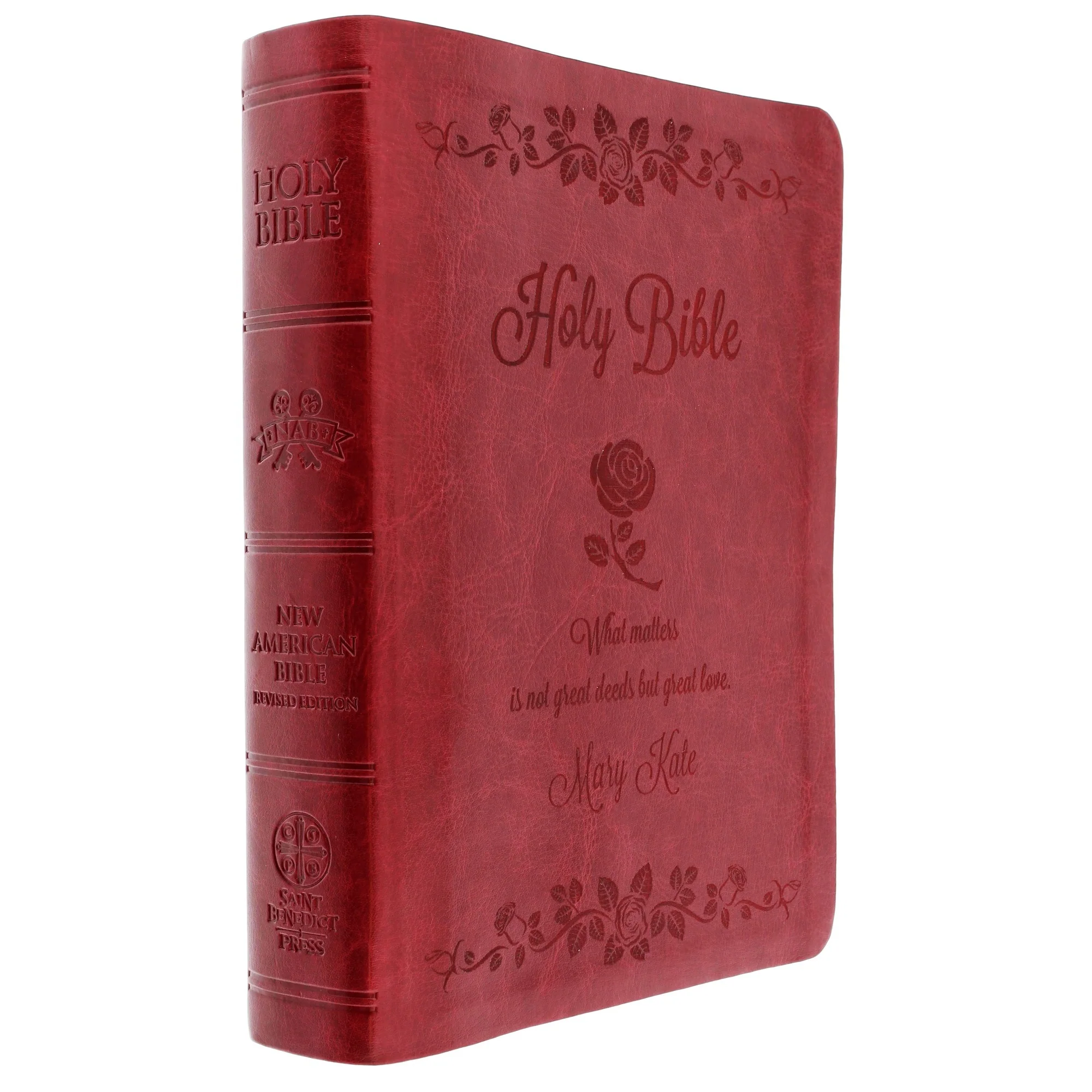 Personalized Saint Therese Bible