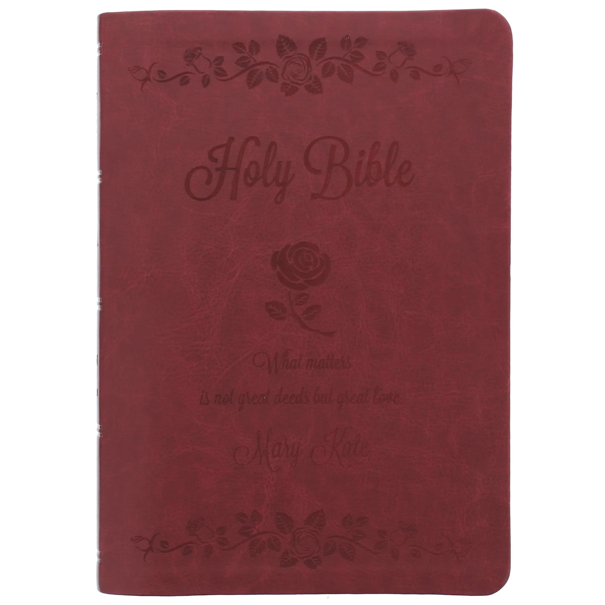 Personalized Saint Therese Bible - Image 3