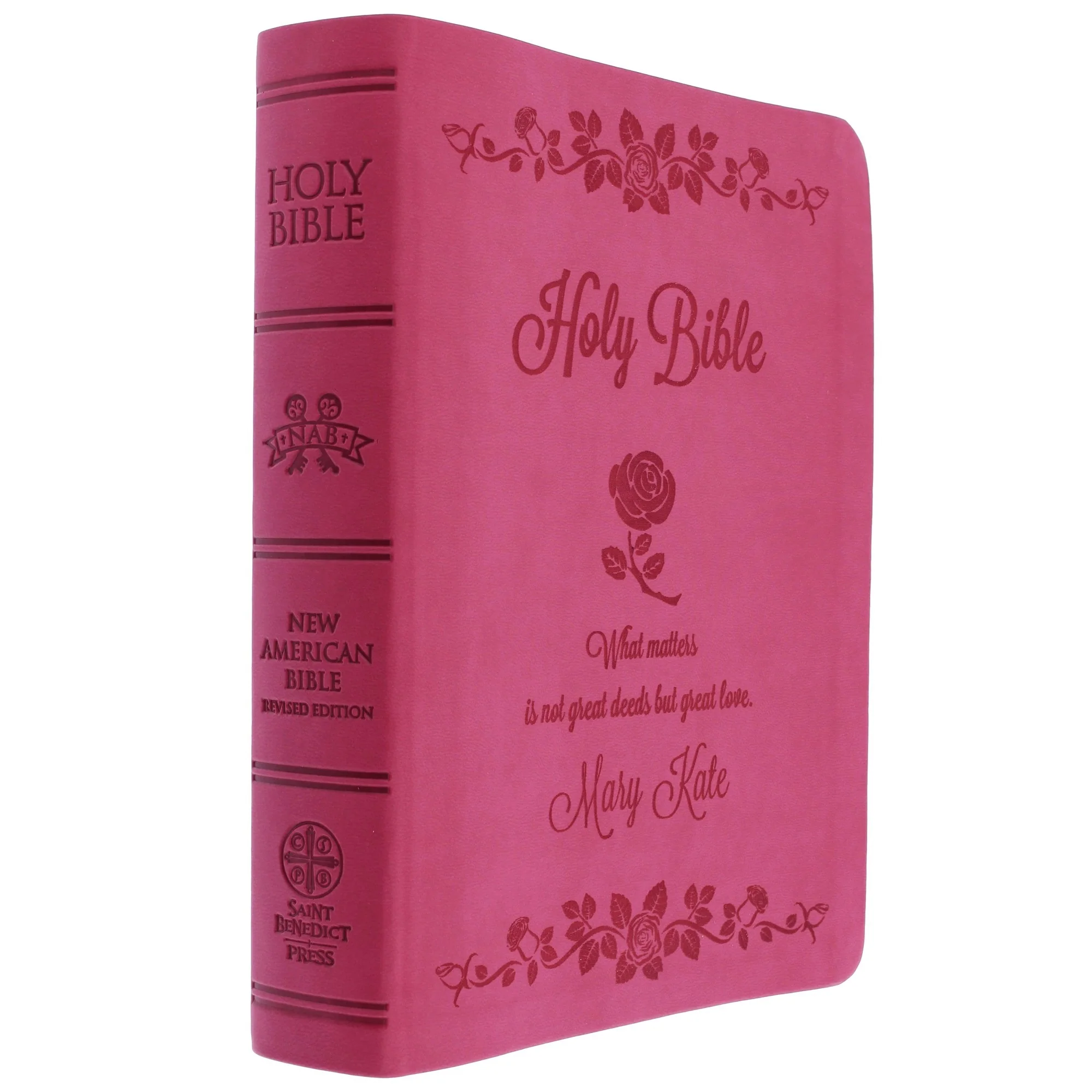 Personalized Saint Therese Bible - Image 4