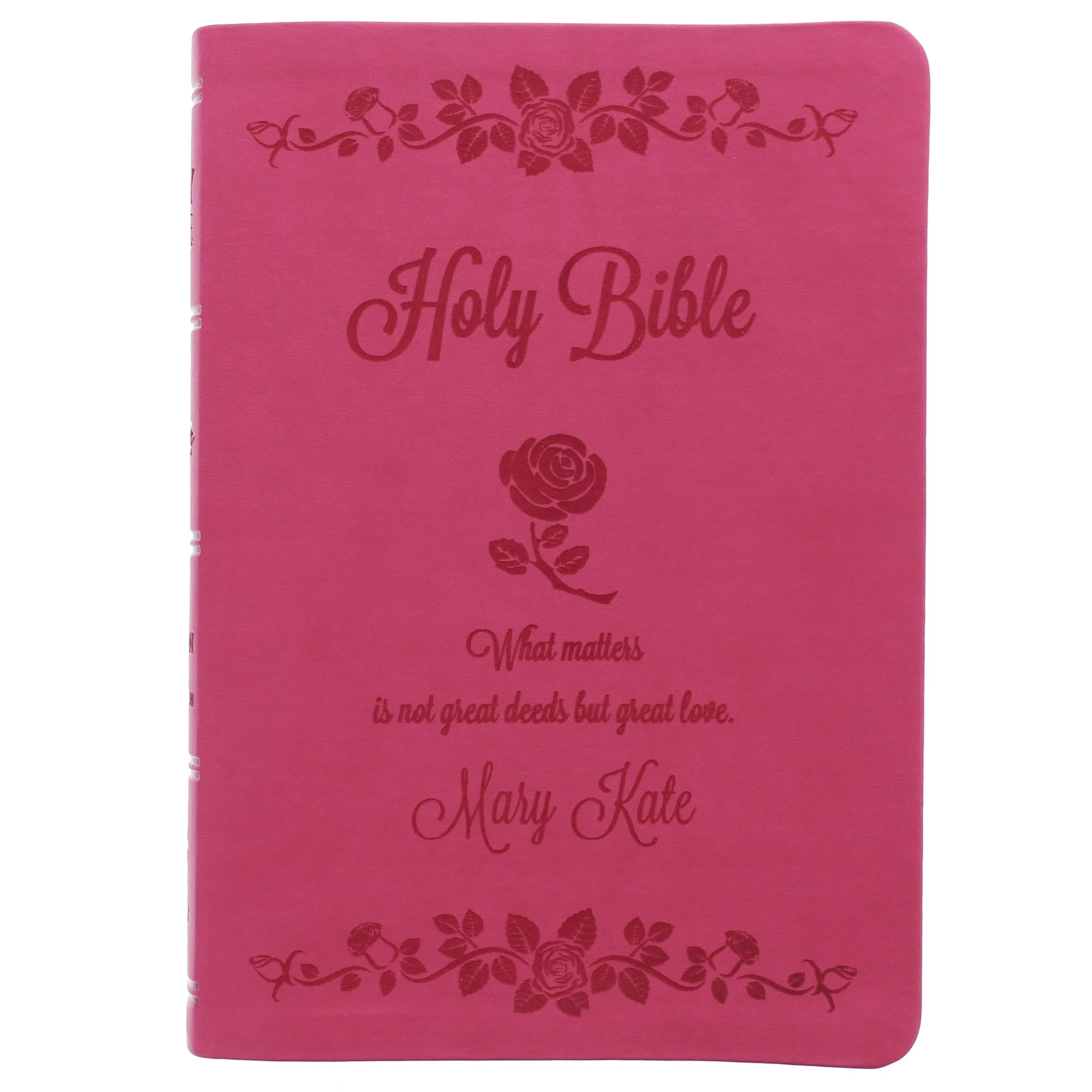 Personalized Saint Therese Bible - Image 6